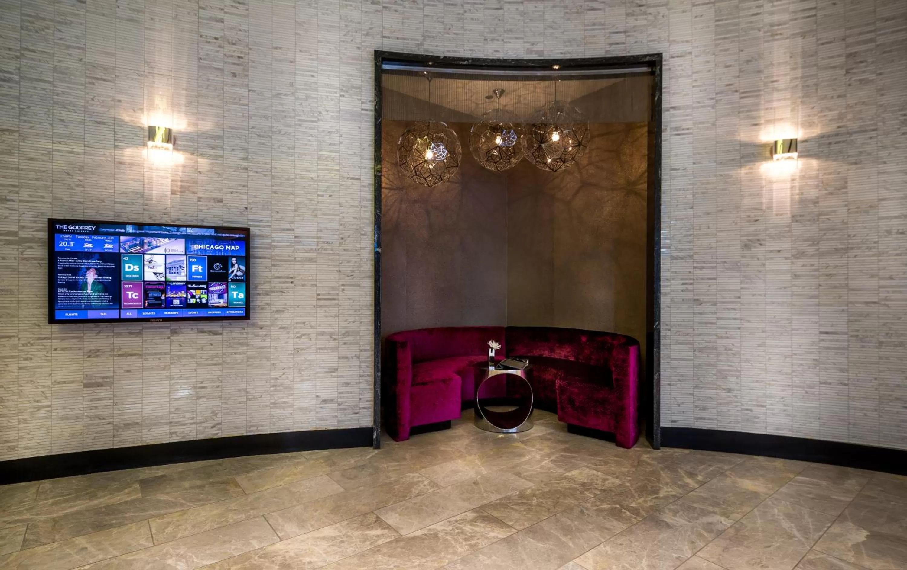 Lobby or reception in Godfrey Hotel Chicago