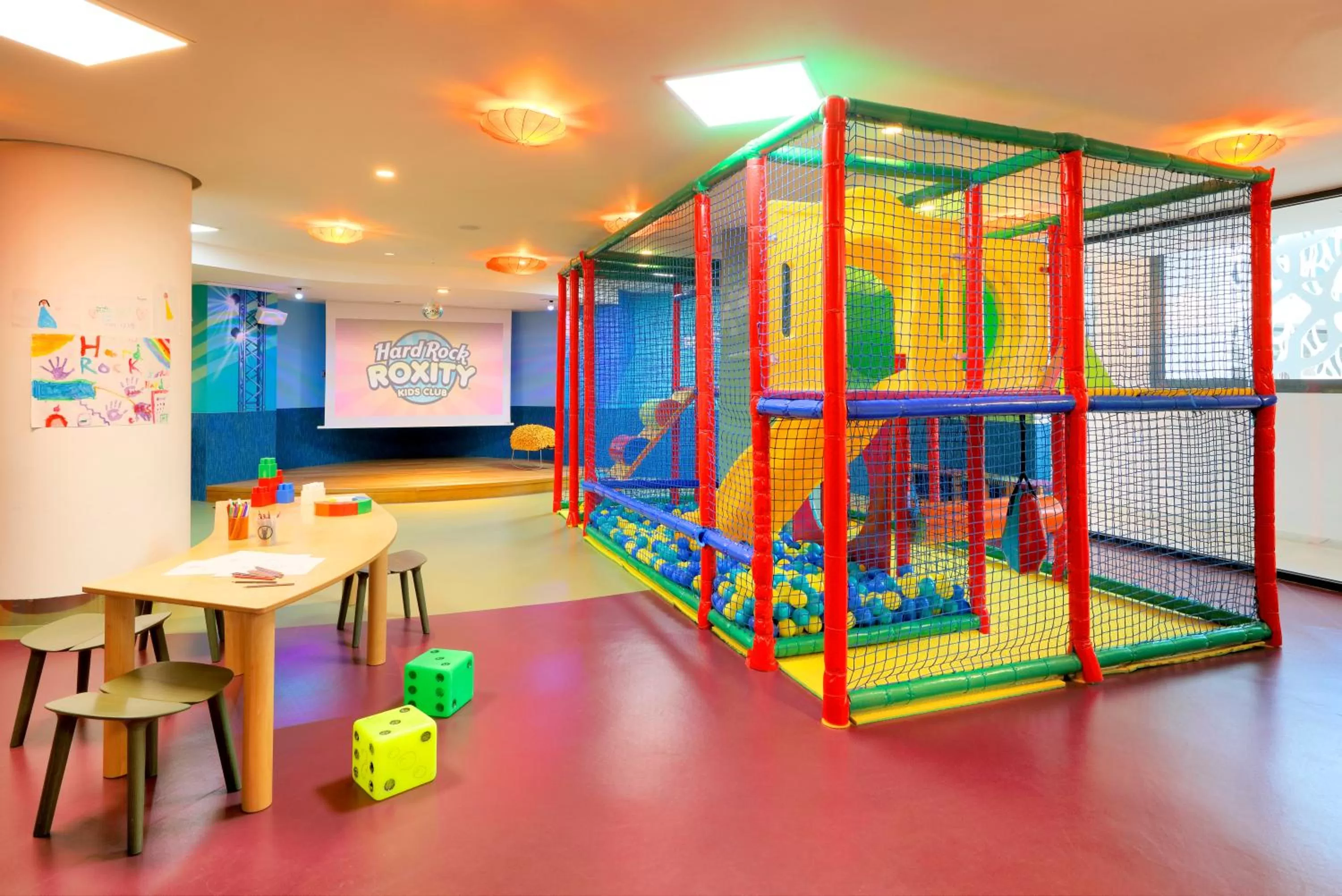 Kids's club in Hard Rock Hotel Ibiza