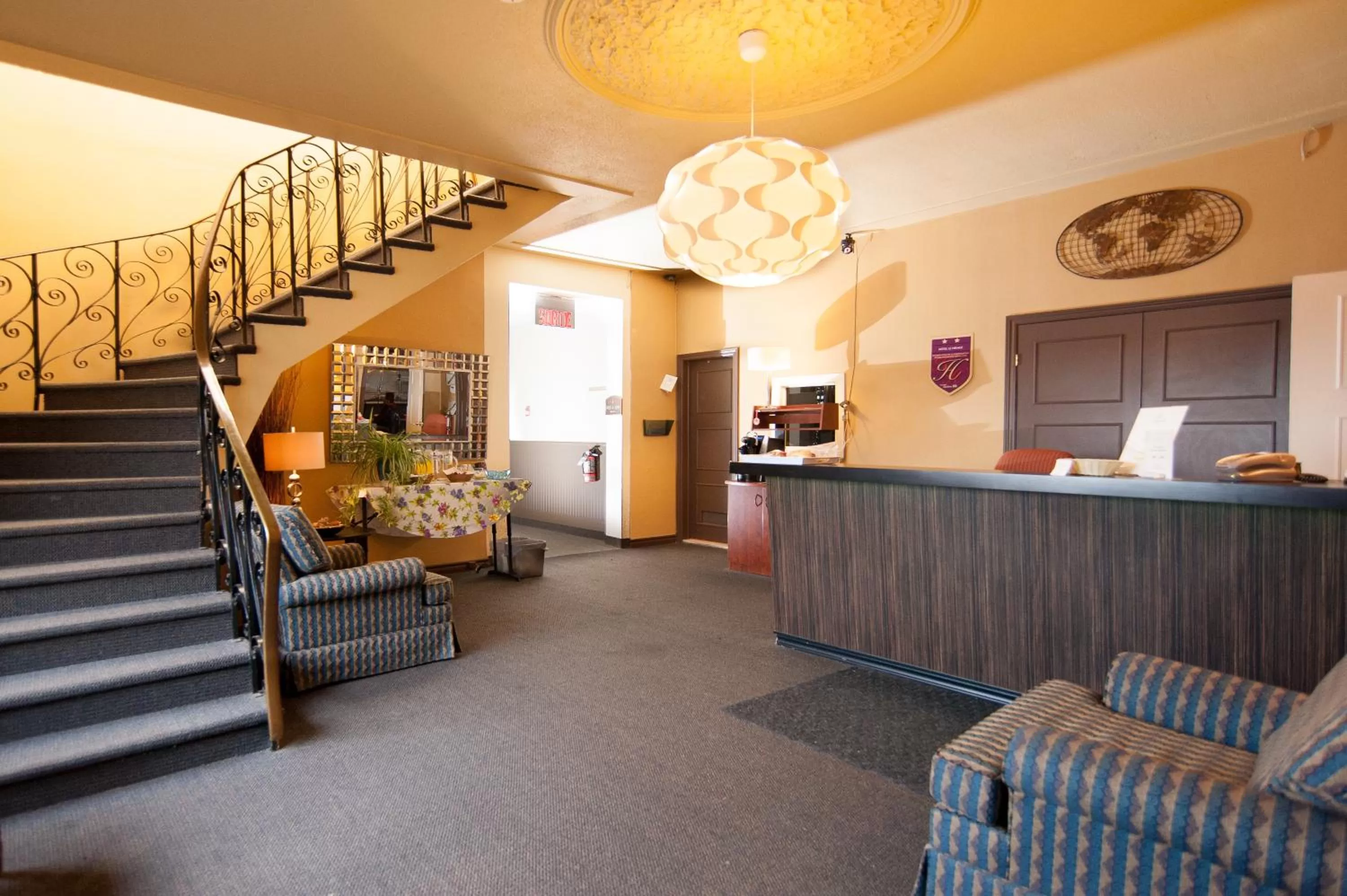 Lobby or reception in Hotel Le Mirage