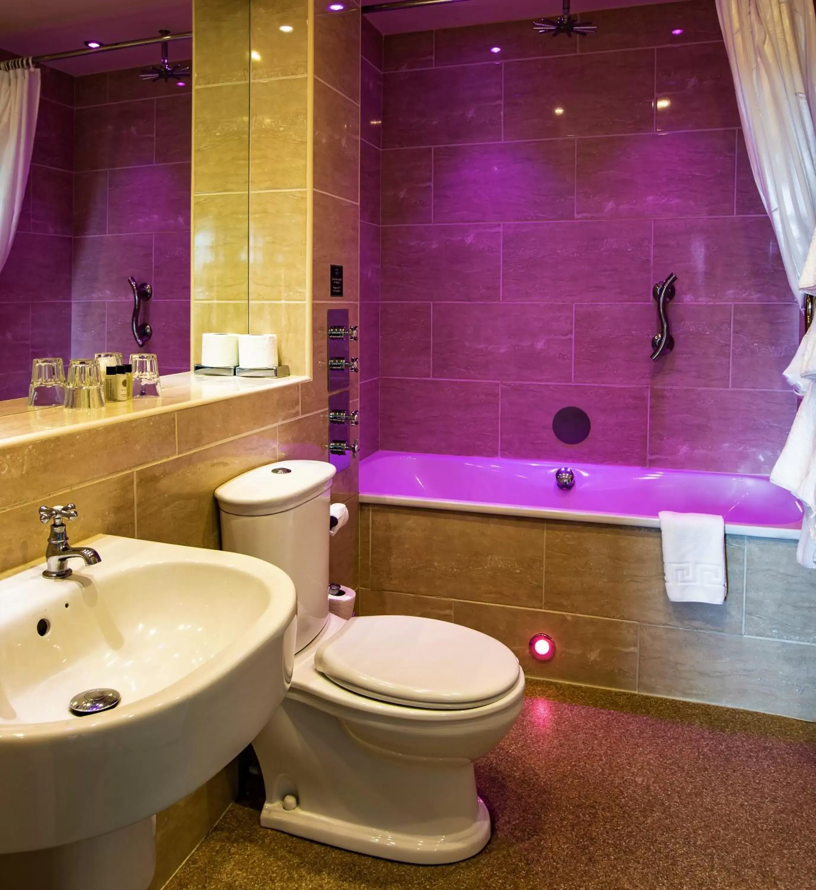 Bathroom in Crown Spa Hotel Scarborough by Compass Hospitality