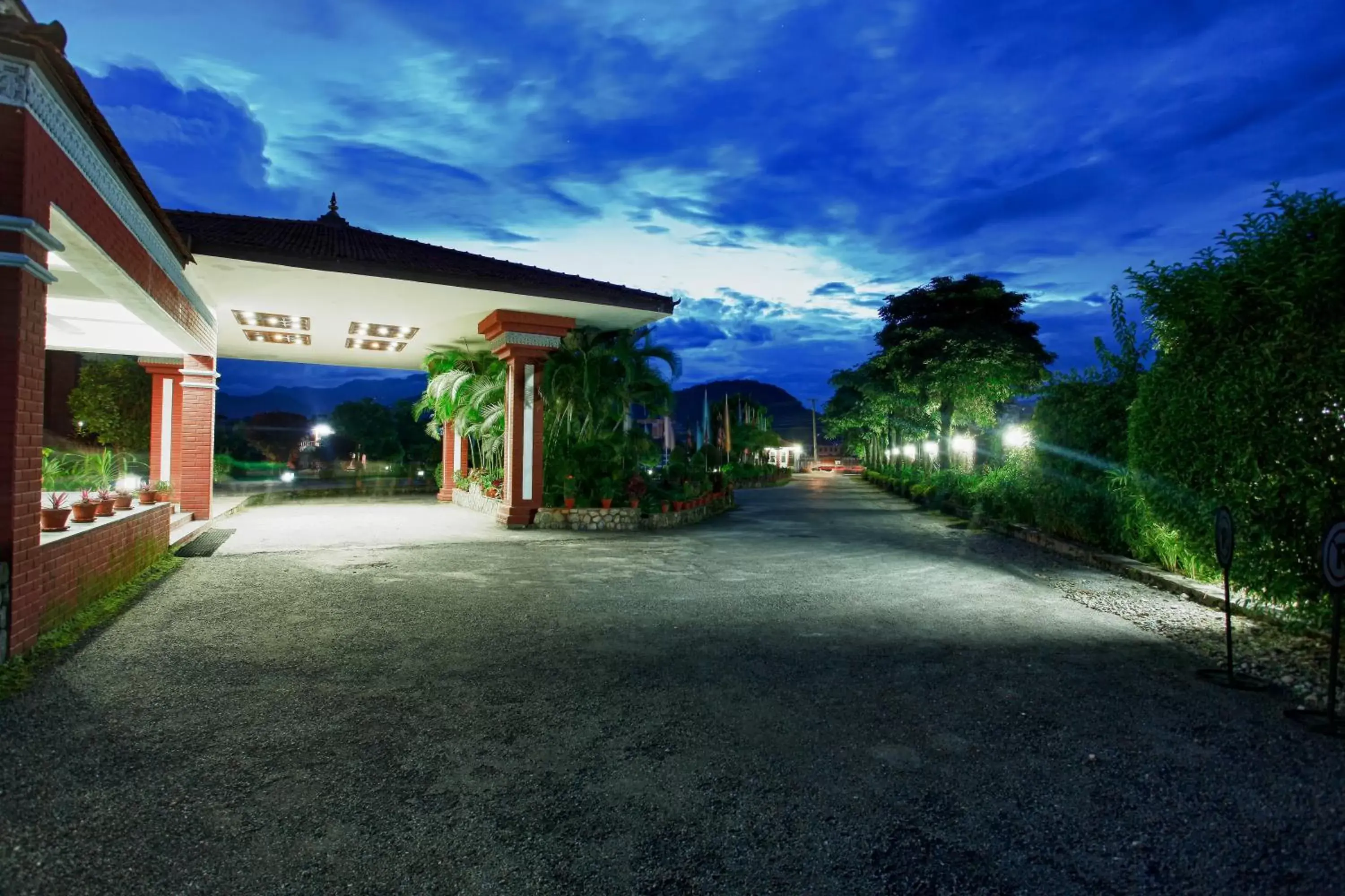 Facade/entrance, Property Building in Hotel Pokhara Grande