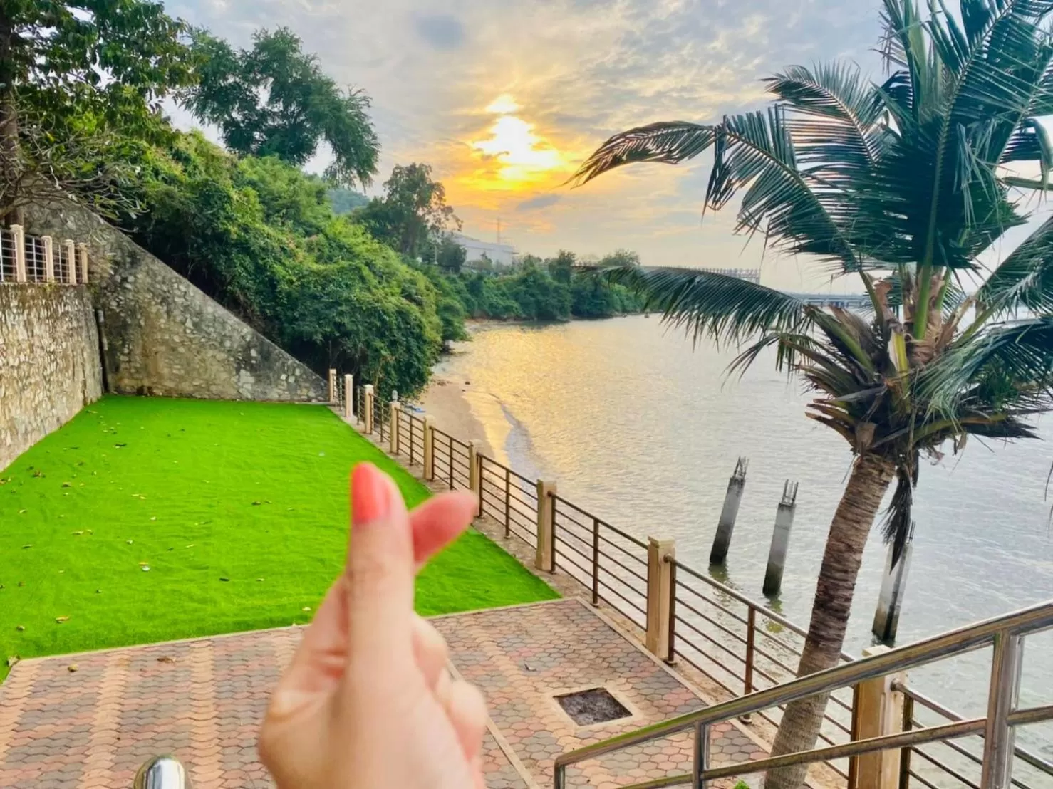 Sea view in โรงแรม ชาโตว์วิสต้า