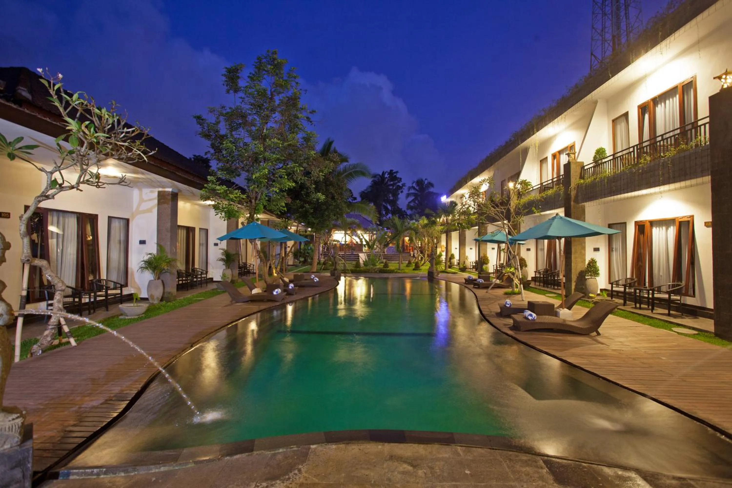 Night in Ubud Raya Boutique Hotel