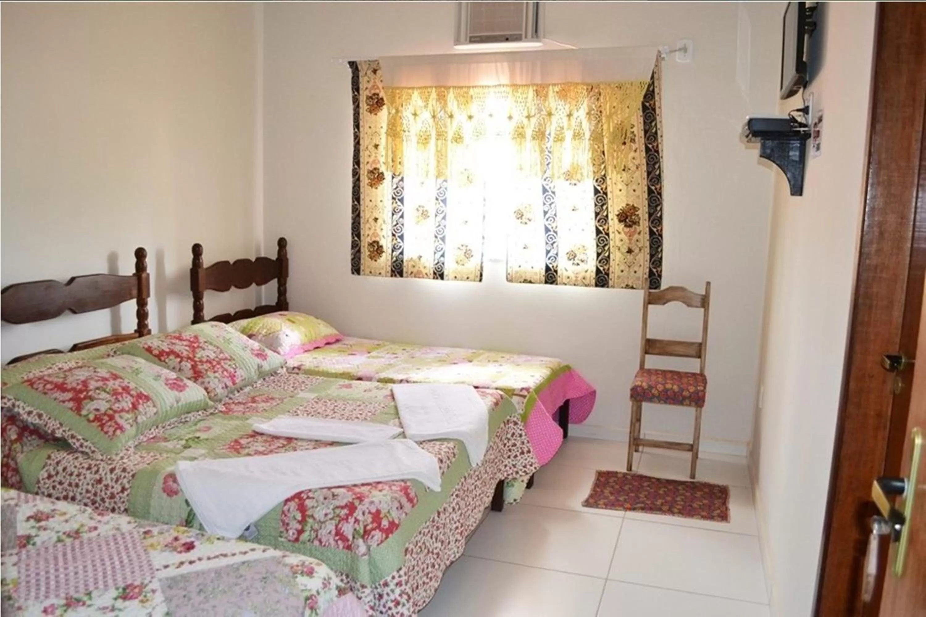 Bed in Pousada Miosotis