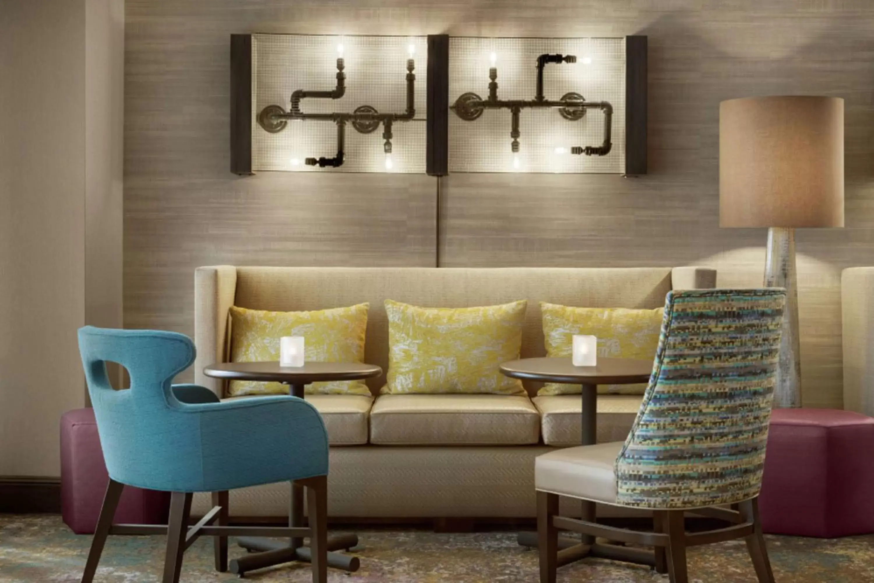 Lobby or reception in Hampton Inn and Suites Springdale Lobby or reception in Hampton Inn and Suites Springdale