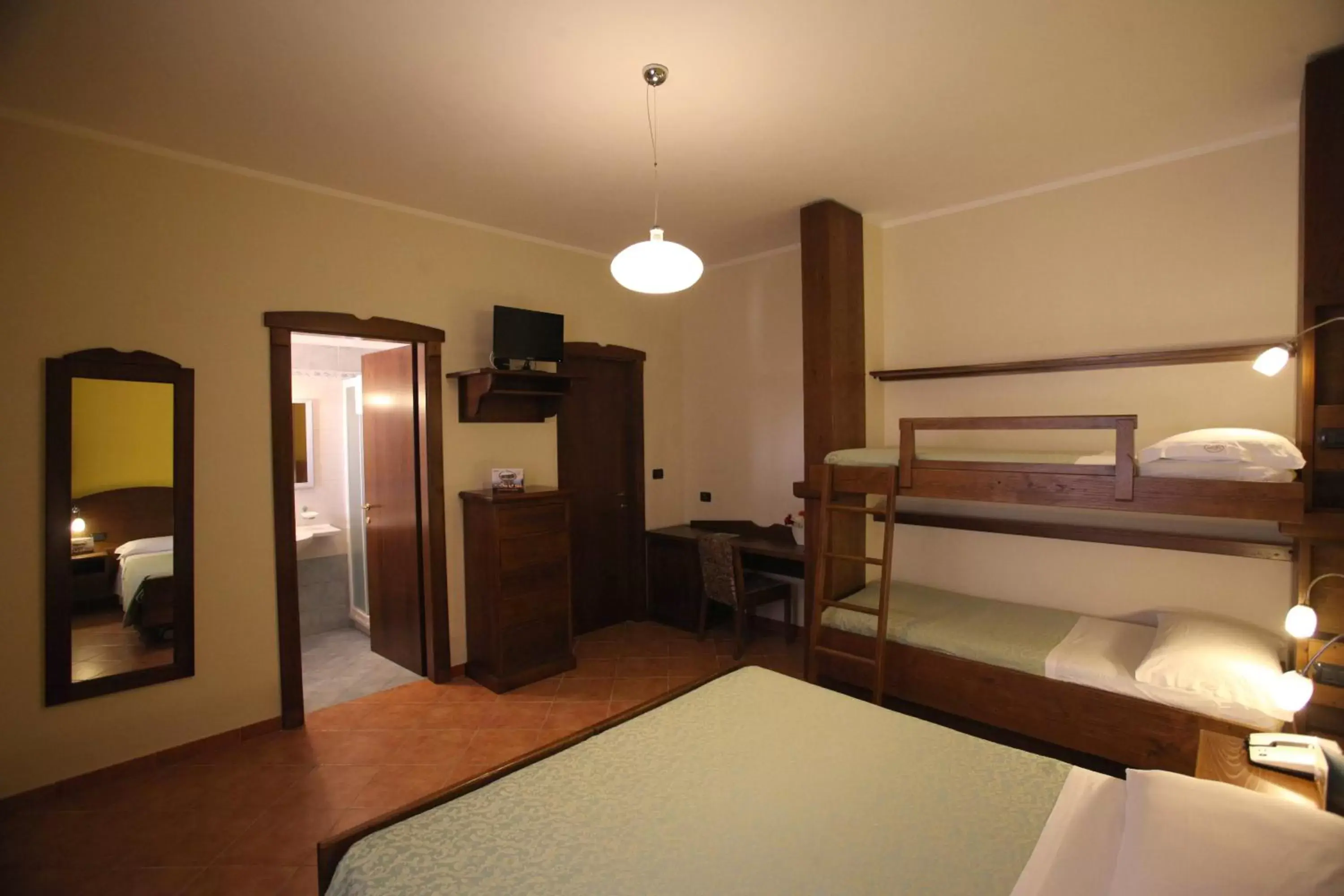 Bed, Bunk Bed in Hotel Masseria Le Pajare