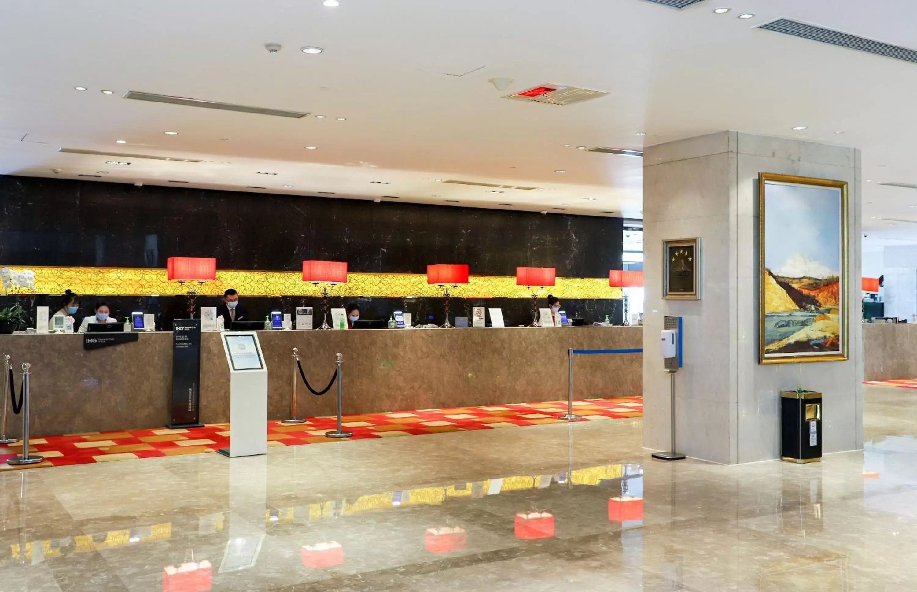 Property building, Lobby/Reception in Crowne Plaza Beijing Sun Palace, an IHG Hotel