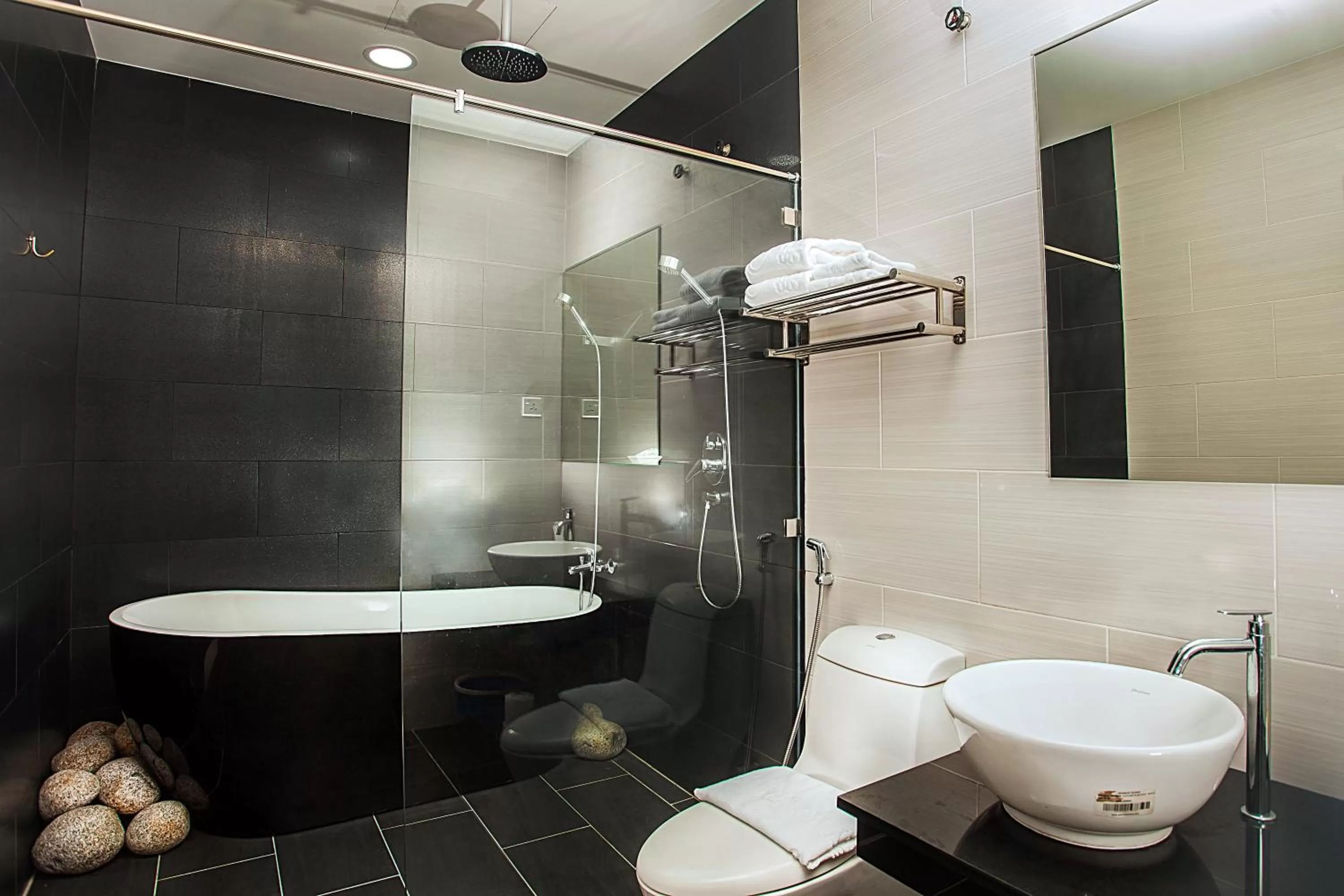 Bathroom in Friendly Hotel