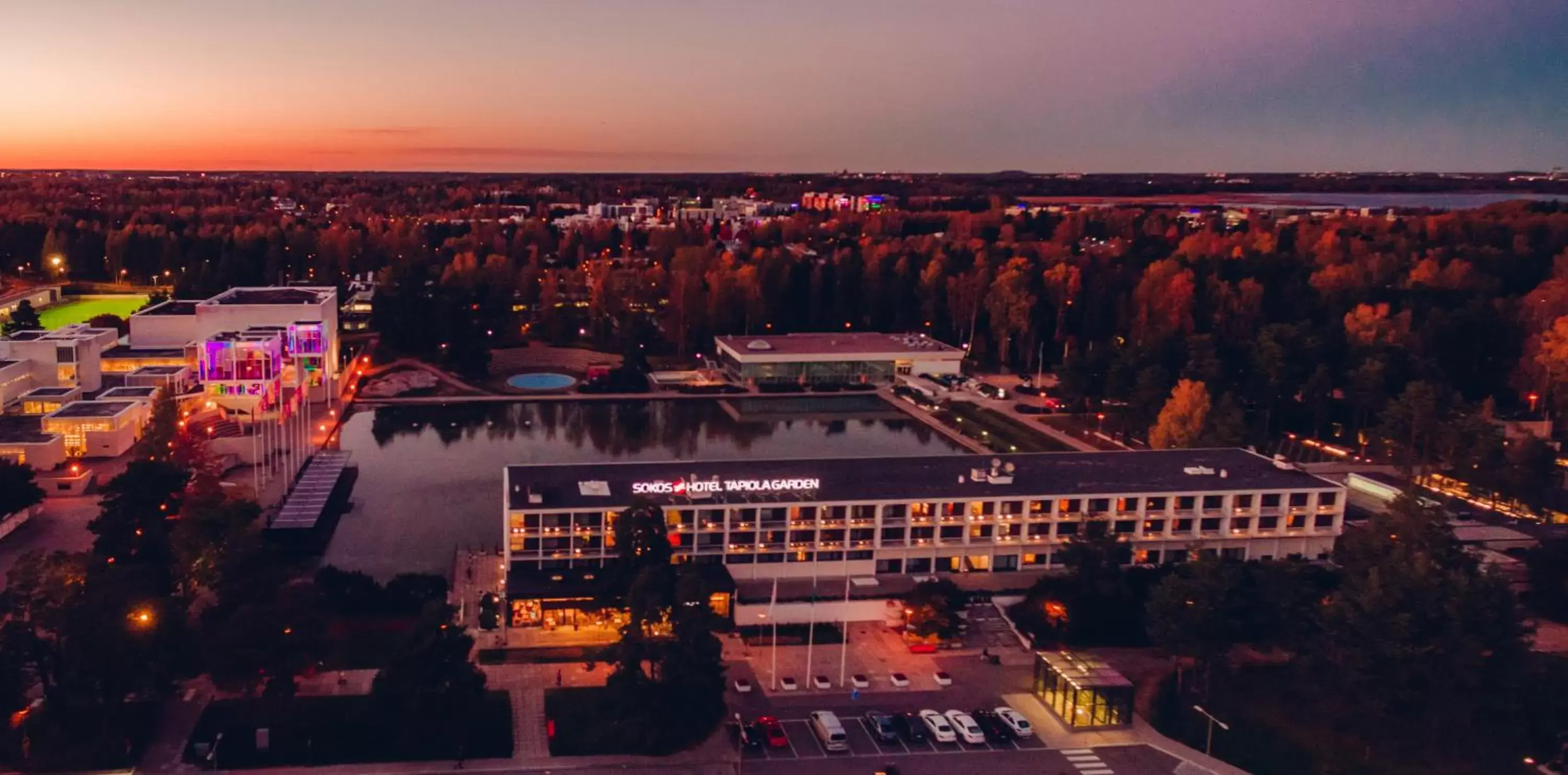 Bird's eye view, Bird's-eye View in Original Sokos Hotel Tapiola Garden Espoo