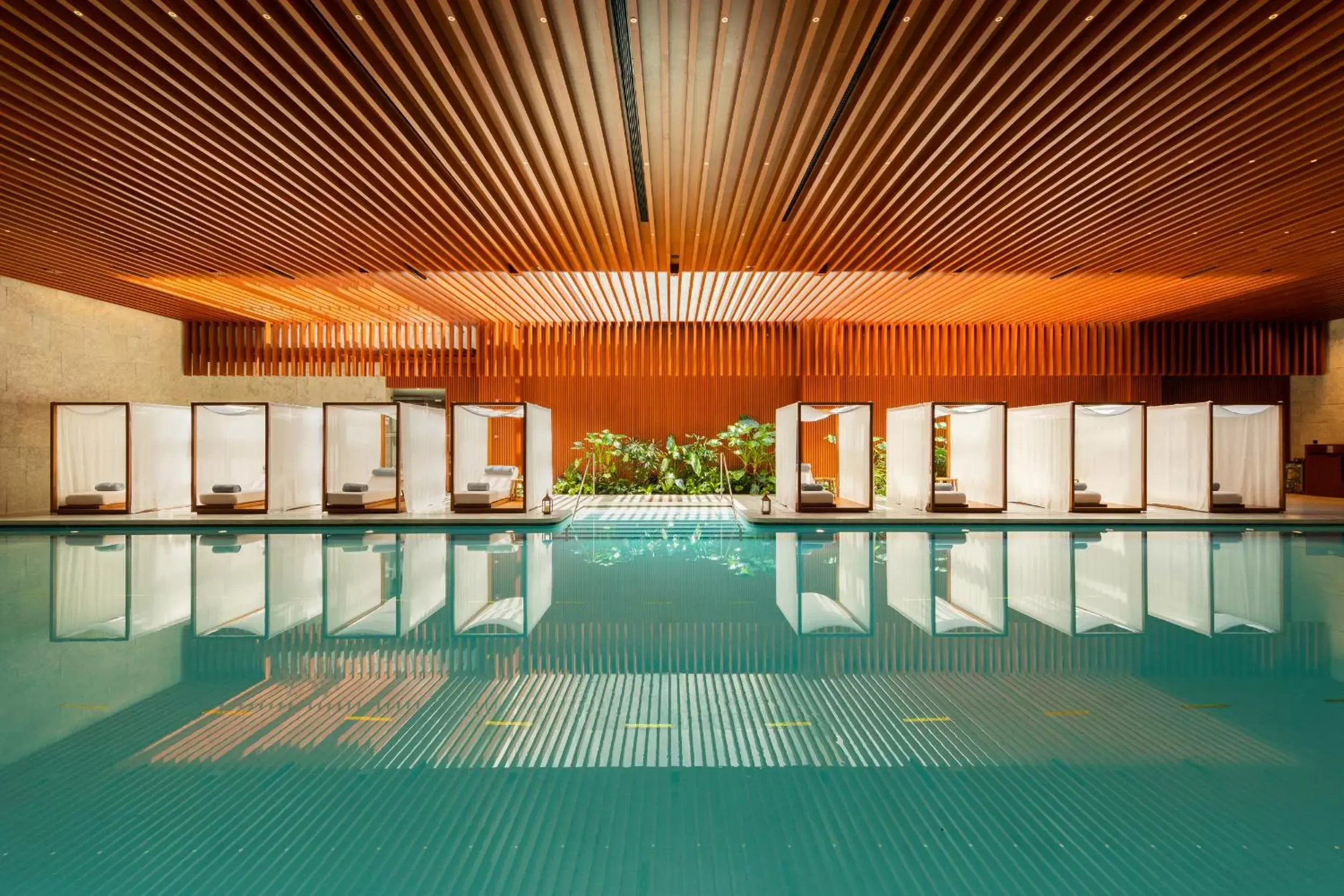 , Swimming Pool in Bulgari Hotel Shanghai