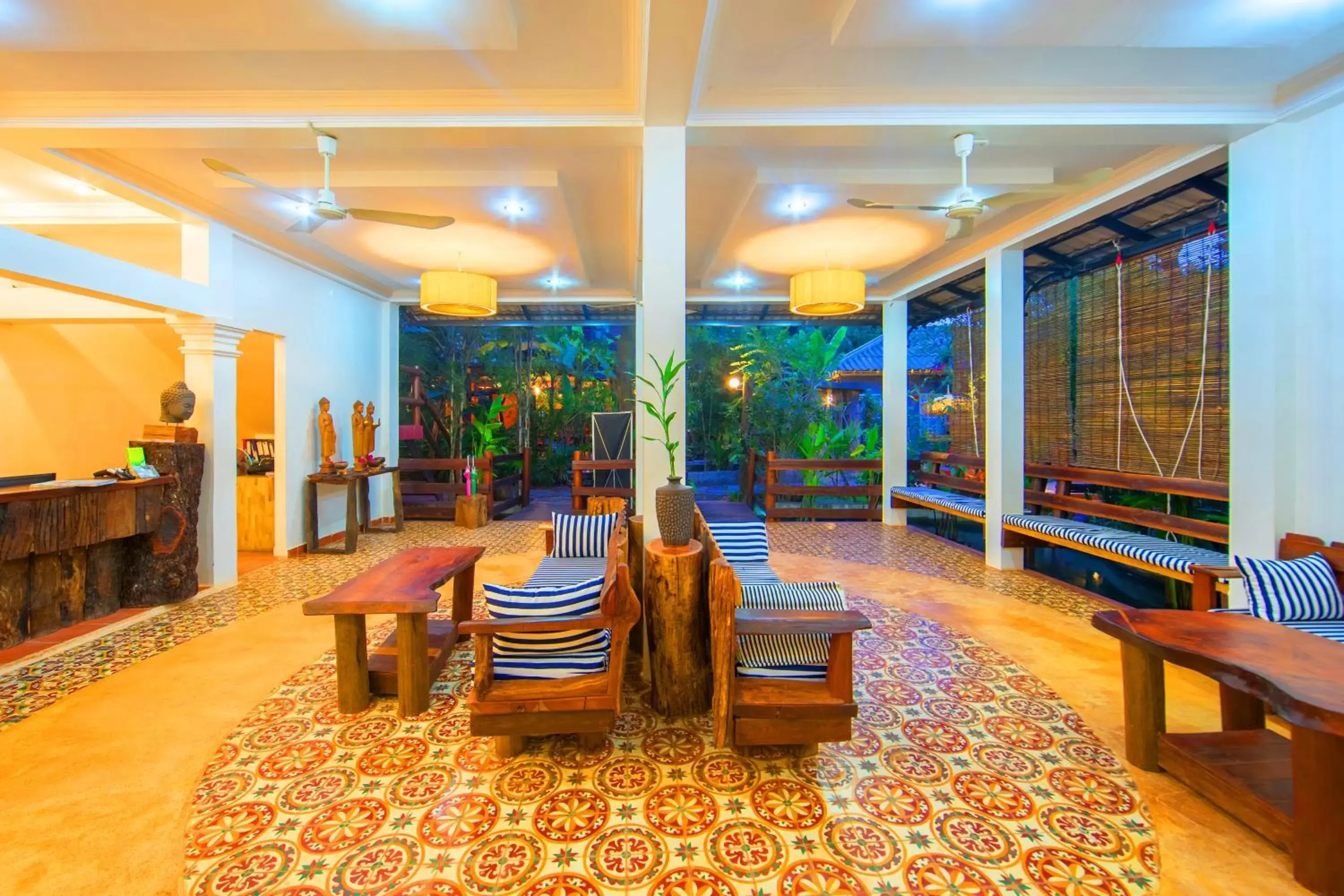 Lobby or reception in Le Jardin d'Angkor Hotel & Resort