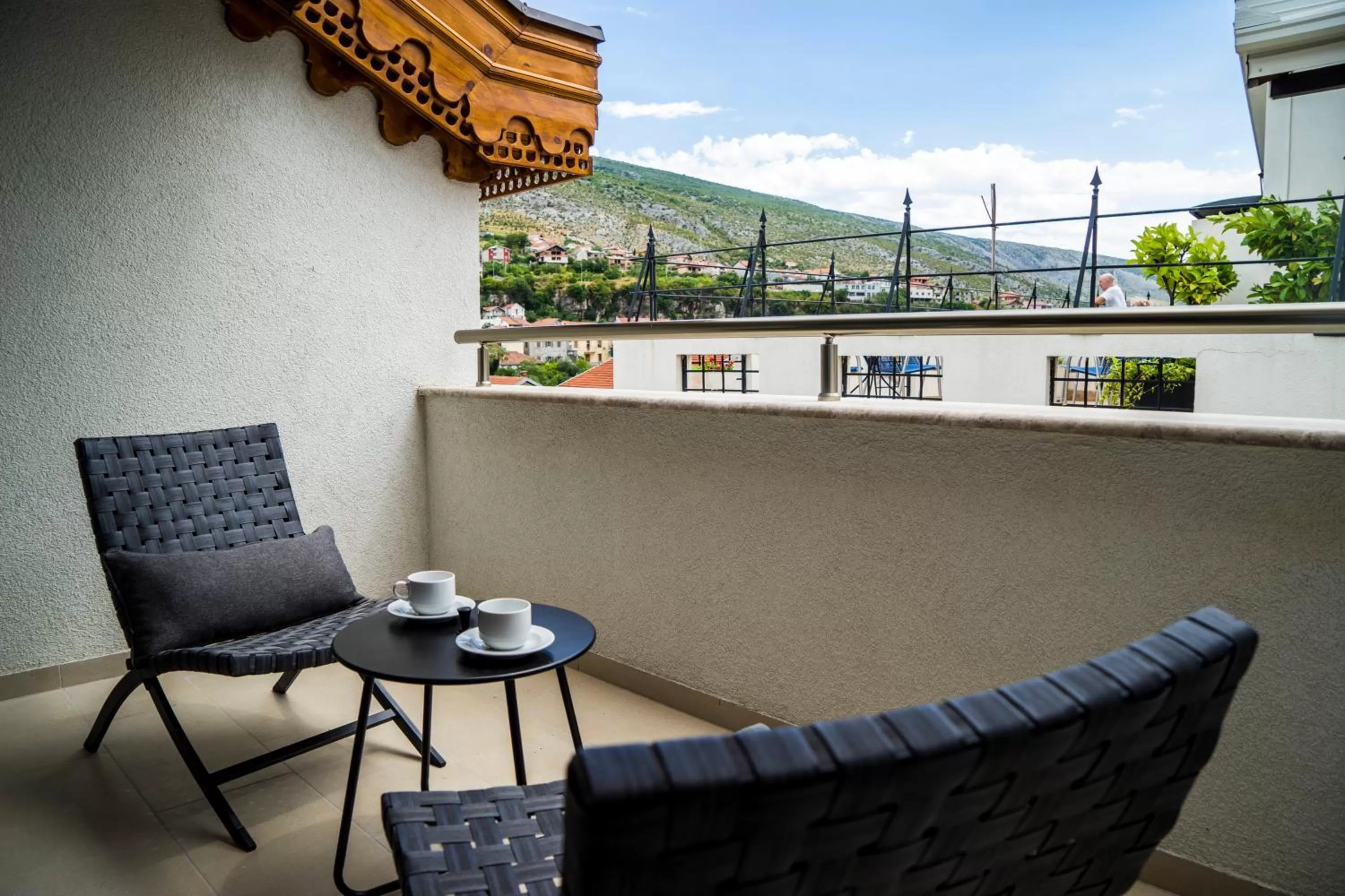 Patio in Hotel Kapetanovina