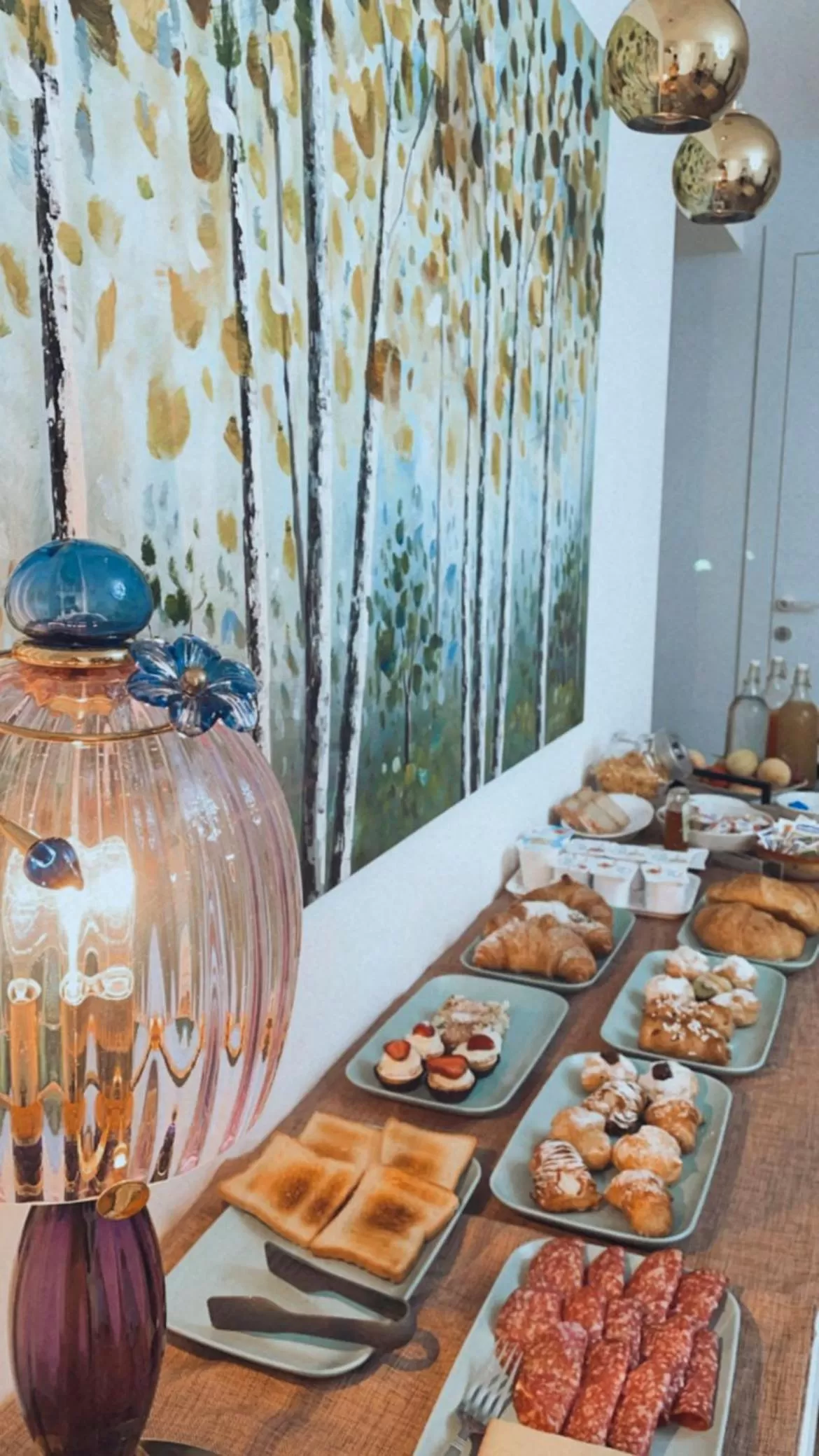 Food and drinks in B&B Il Gigante