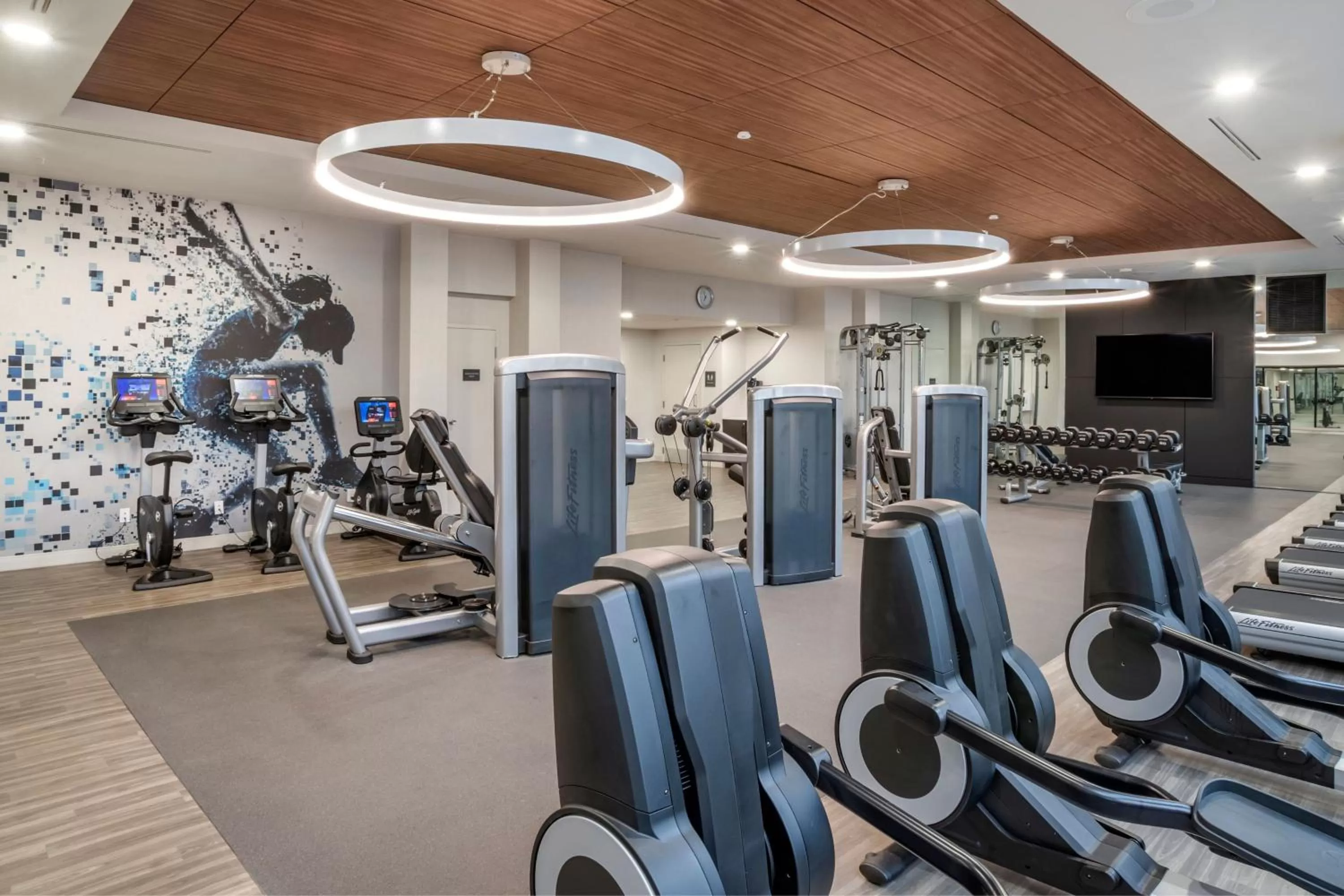 Fitness centre/facilities in Sheraton Suites Wilmington Downtown