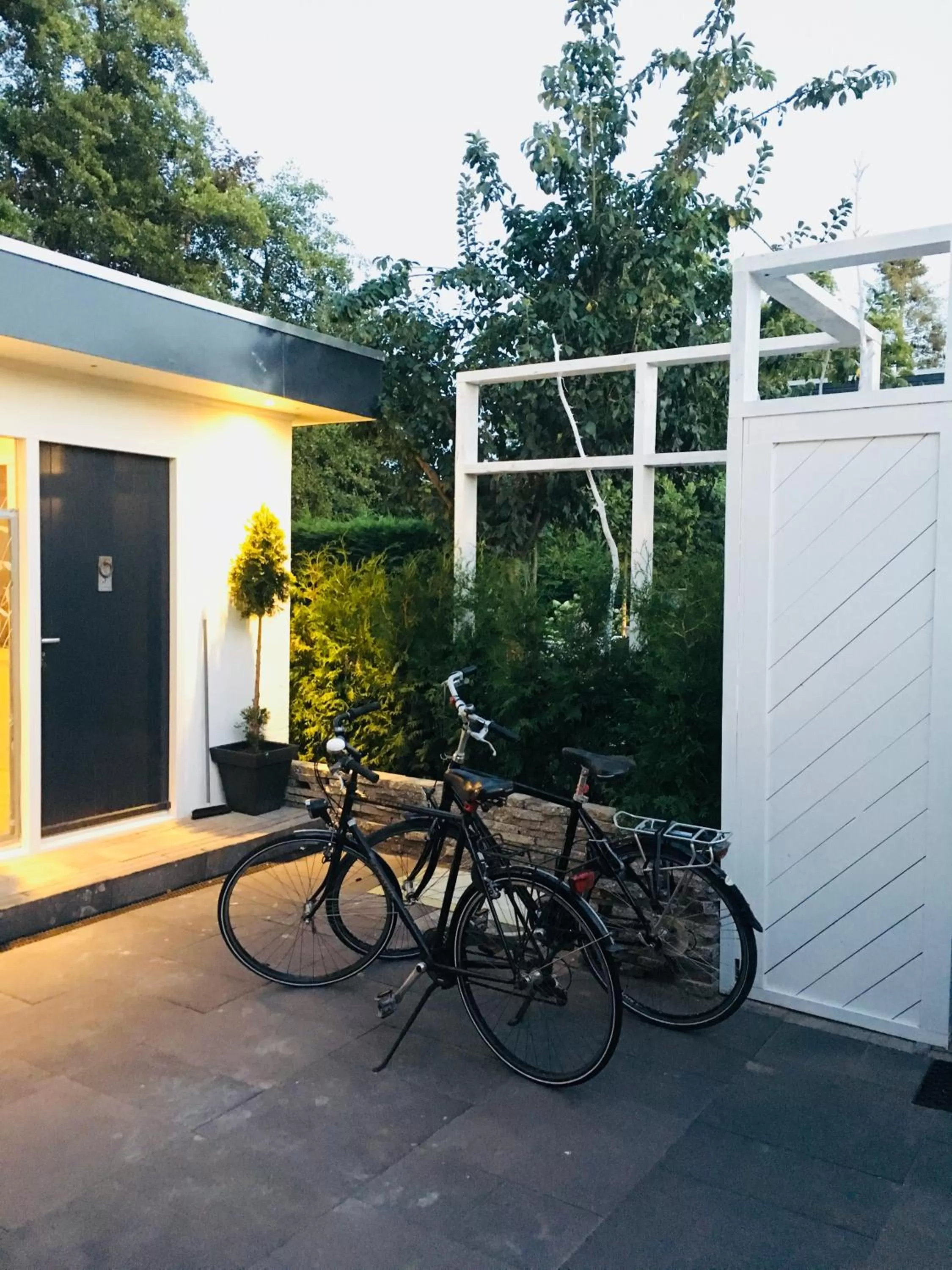 Patio in De Vijverkamer-----privé diner op de kamer mogelijk!!