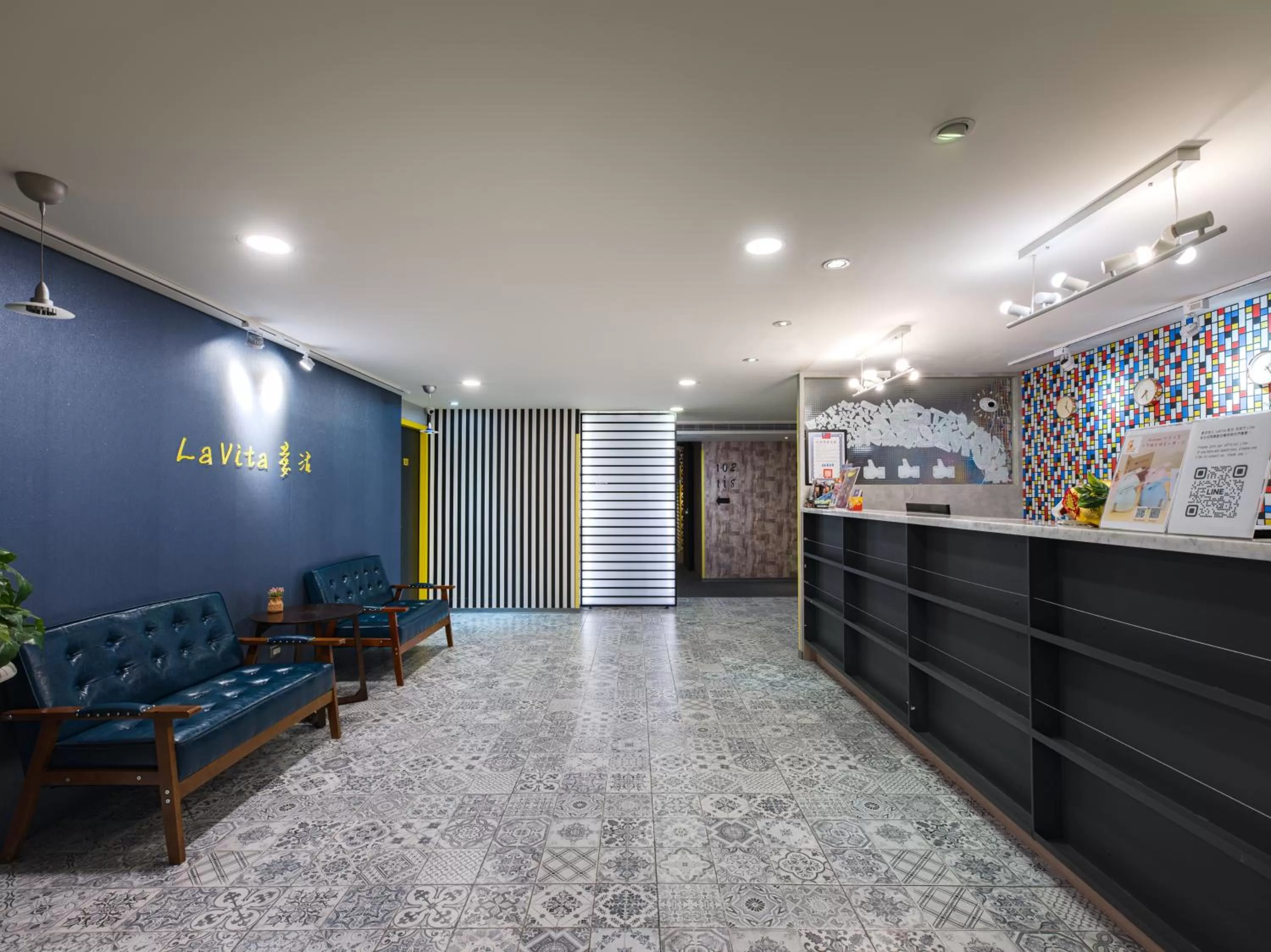 Living room in LaVita 愛活商旅