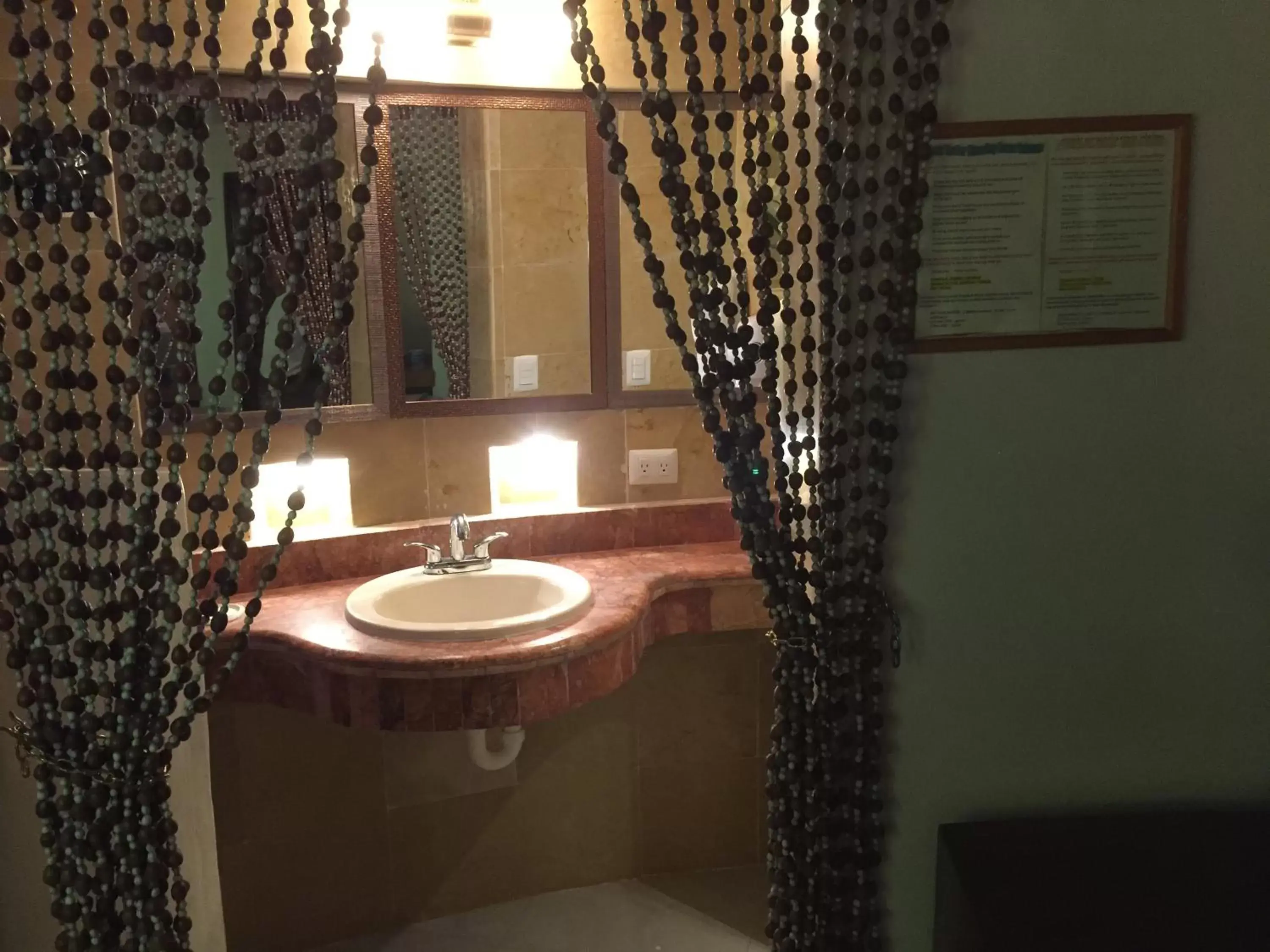 Bathroom in Cocos Cabañas Playa del Carmen Adults Only Bathroom in Cocos Cabañas Playa del Carmen Adults Only