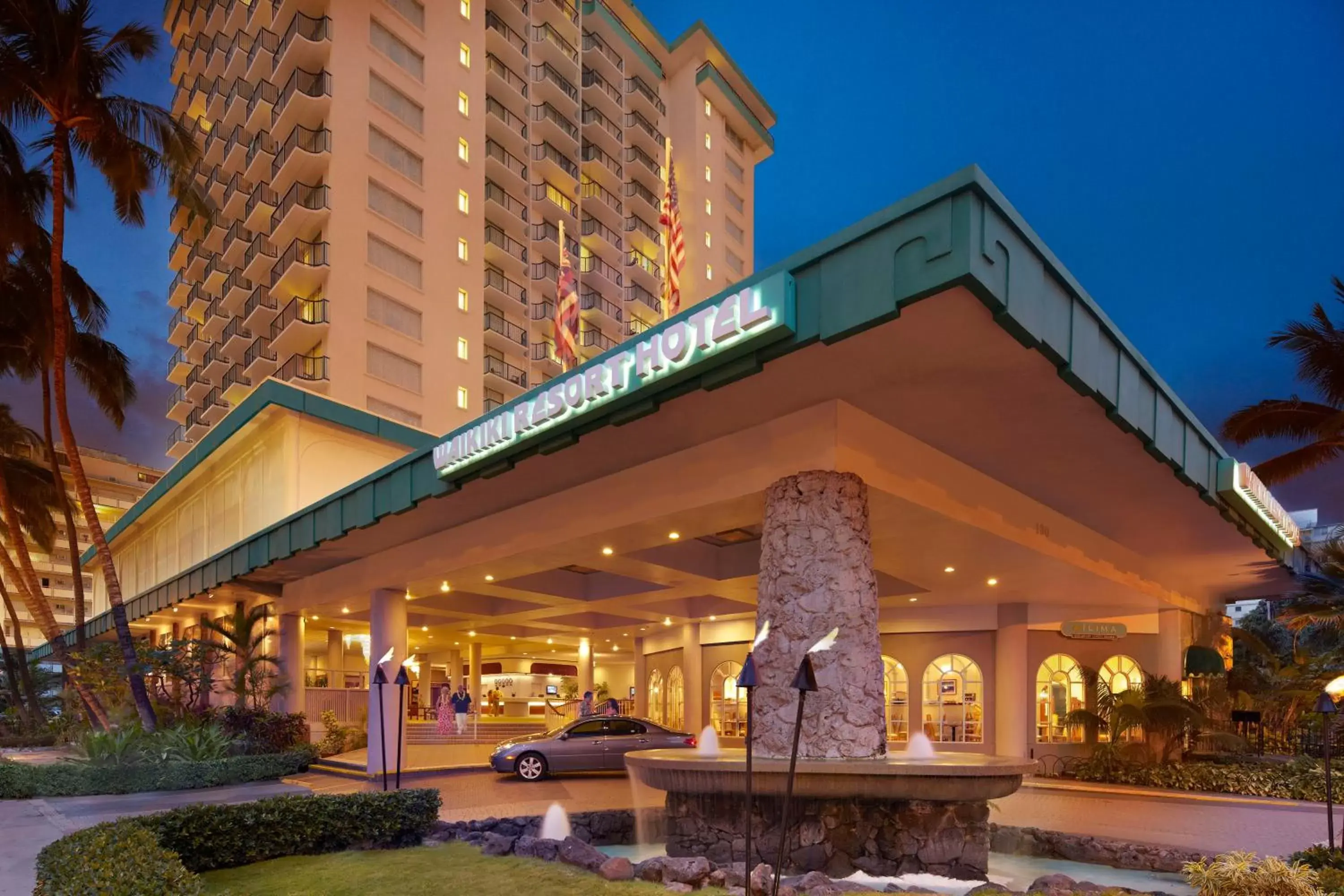 Facade/entrance, Property Building in Waikiki Resort Hotel