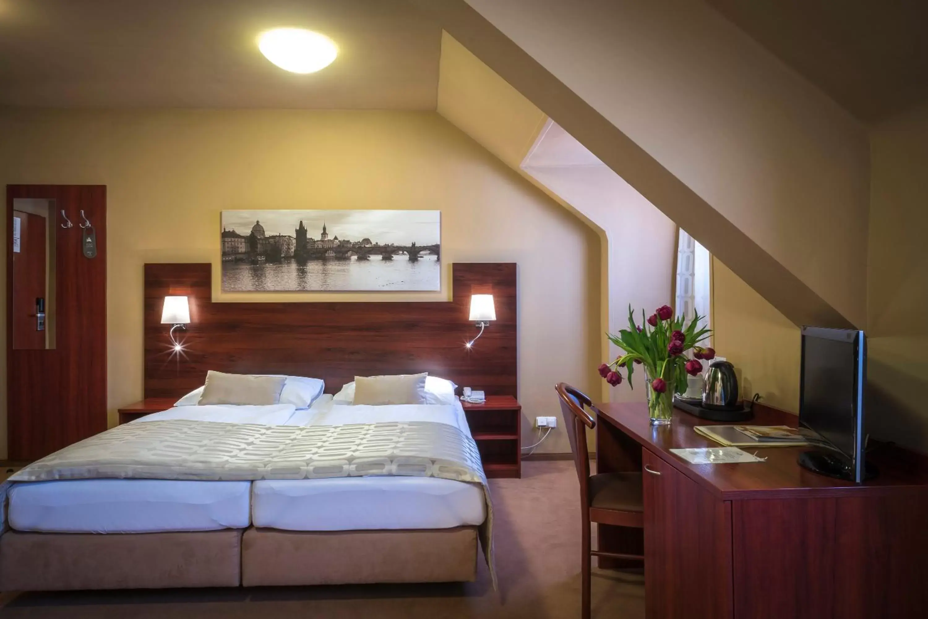 Photo of the whole room, Room Photo in Pytloun Kampa Garden Hotel Prague