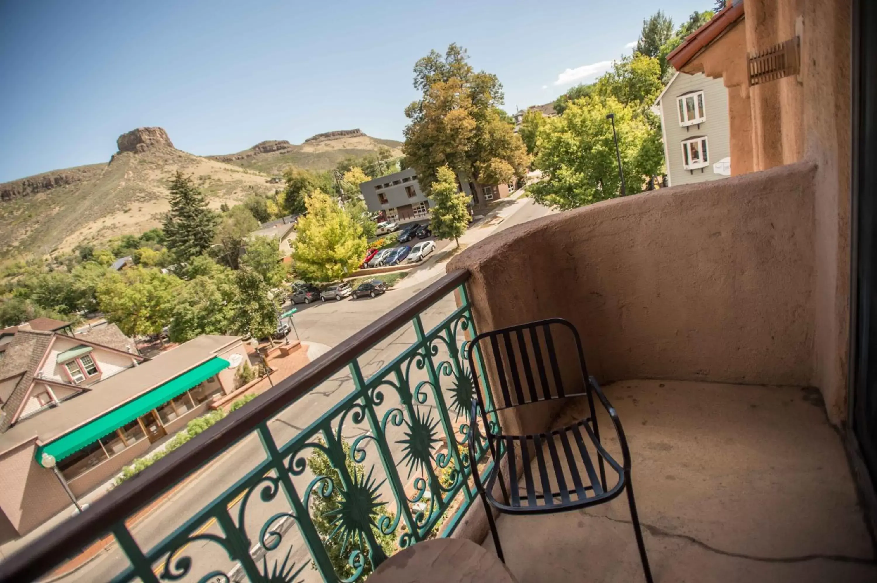 Balcony/Terrace in Table Mountain Inn