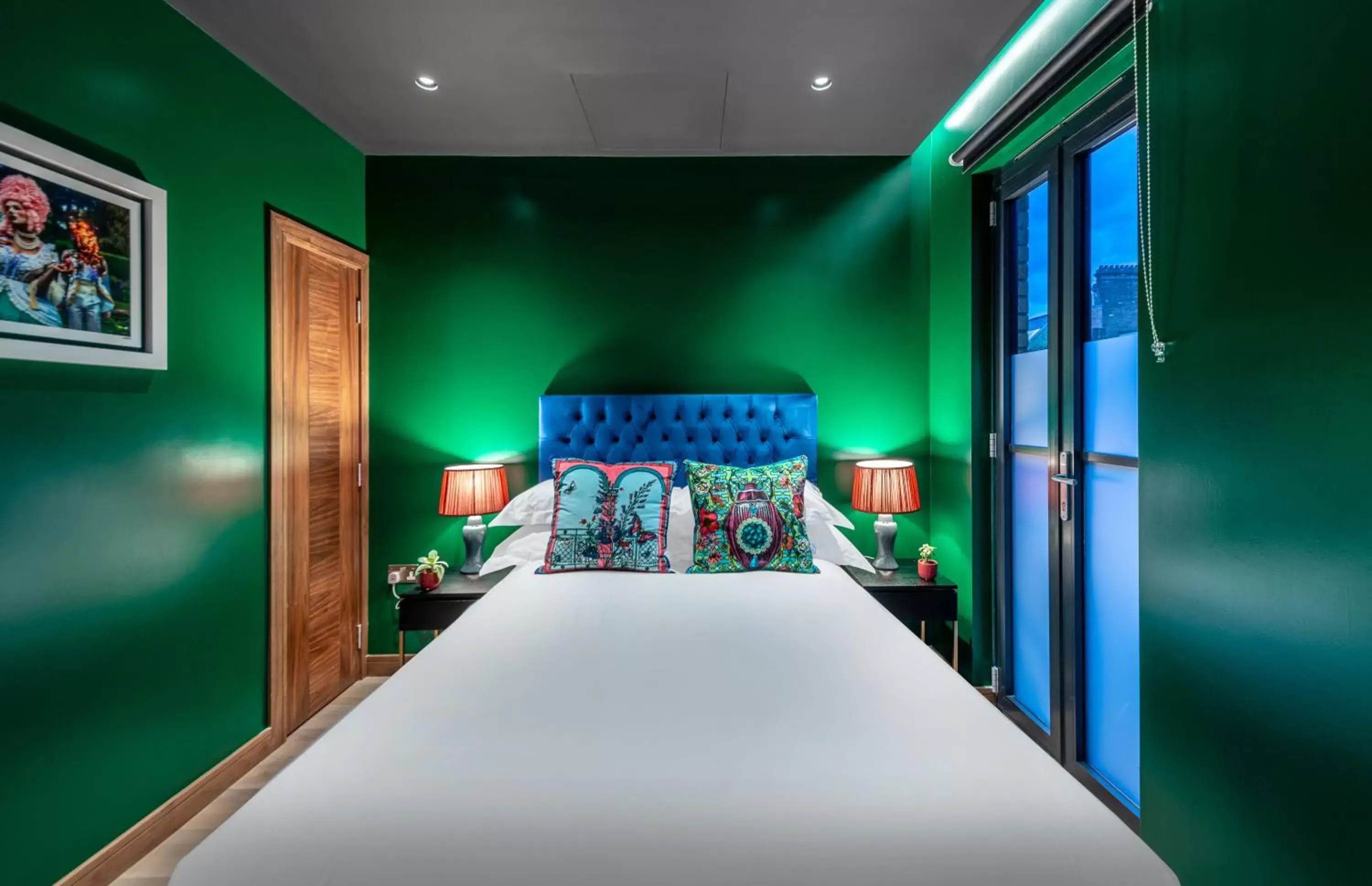 Bed in Hux Hotel, Kensington