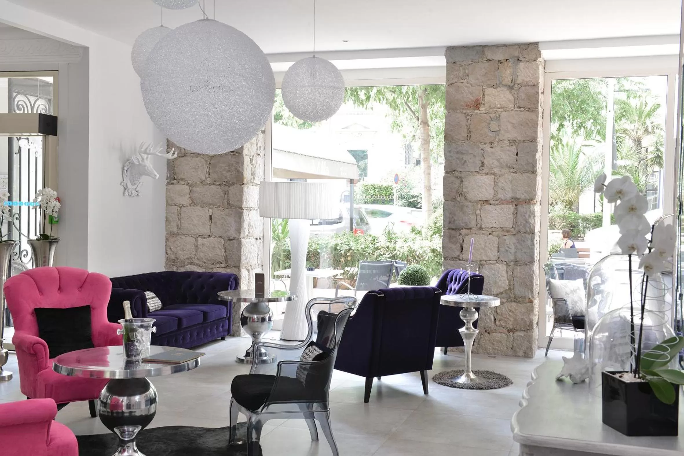 Lounge or bar in Hotel La Villa Nice Victor Hugo