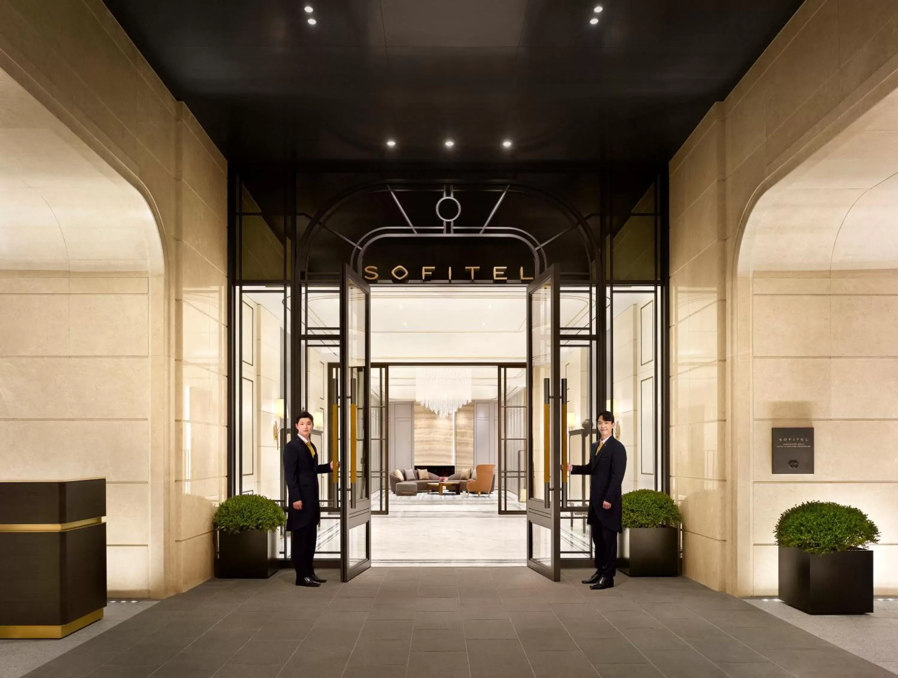 Facade/entrance in Sofitel Ambassador Seoul Hotel & Serviced Residences