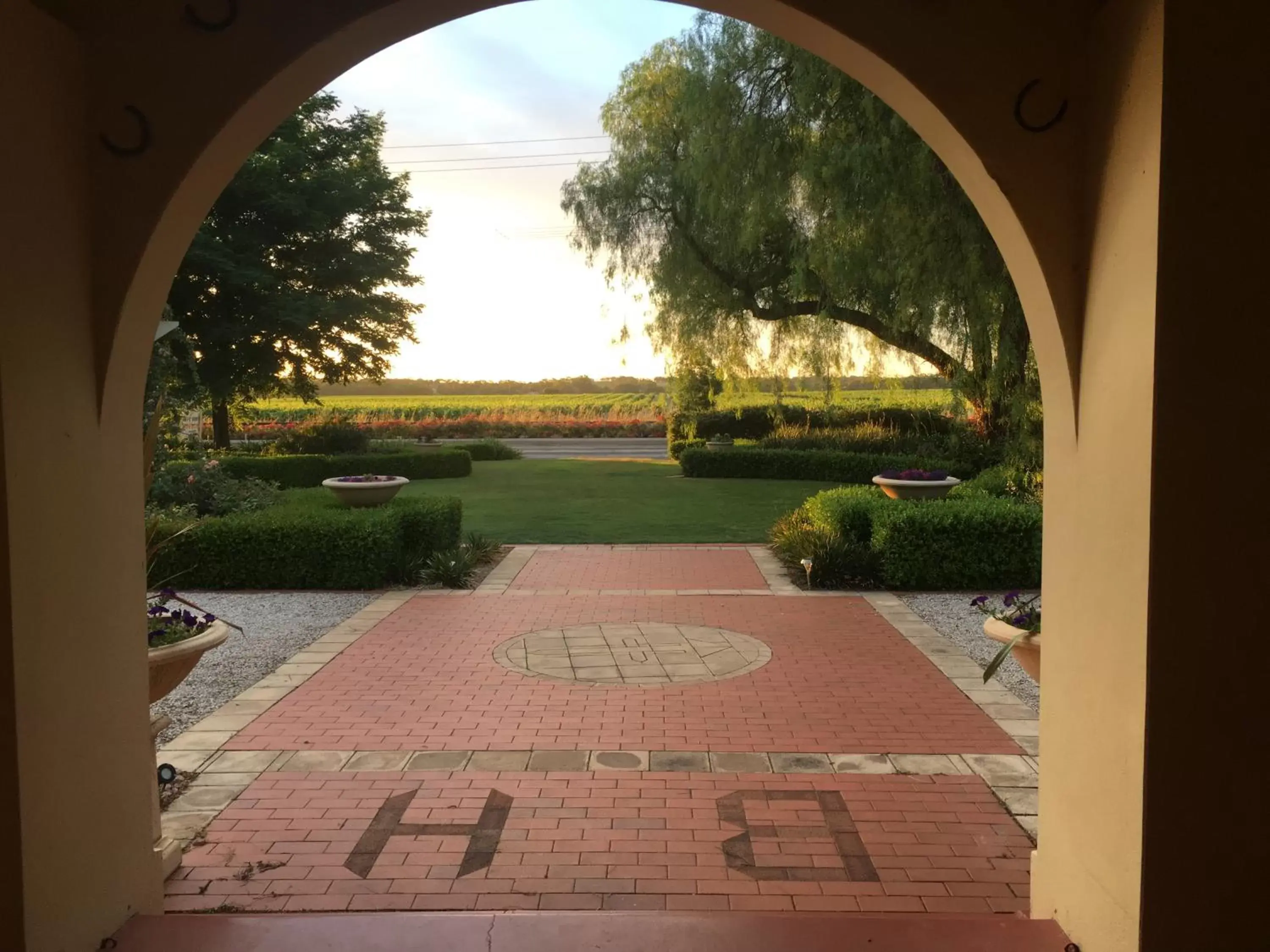Facade/entrance in Barossa House Facade/entrance in Barossa House