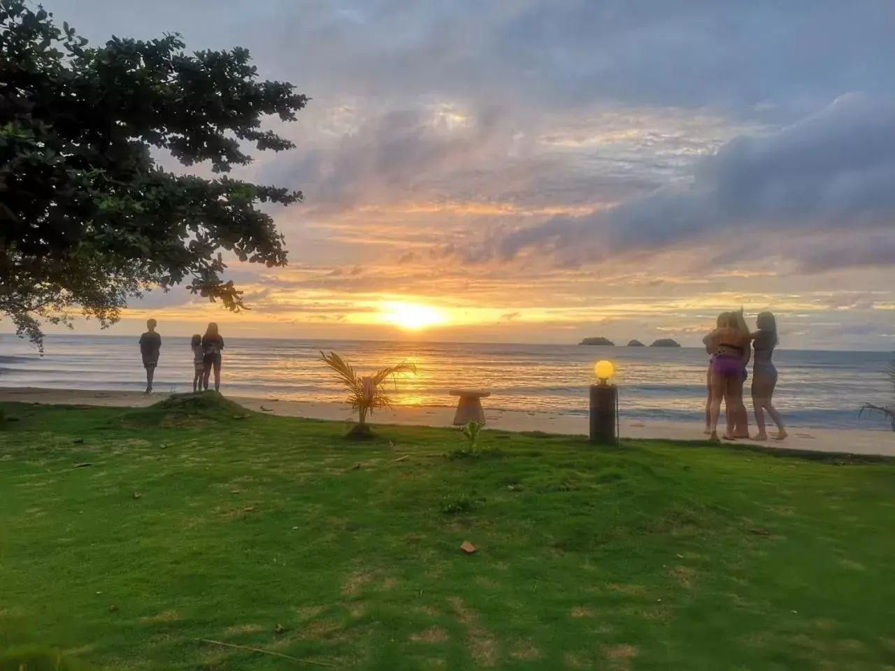 Sunset in Koh Chang Bailan Beach Resort