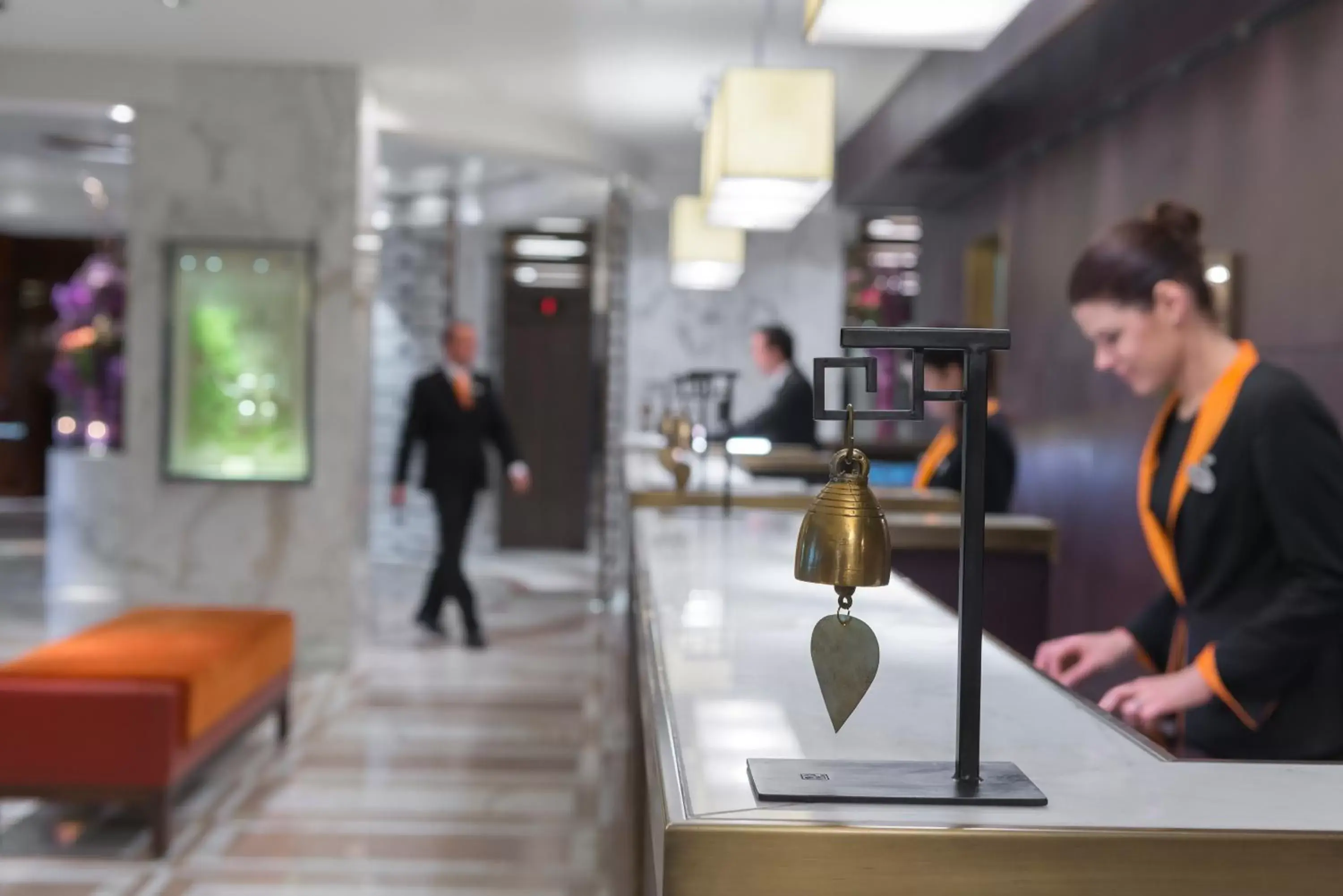 Lobby or reception in Mandarin Oriental, Geneva