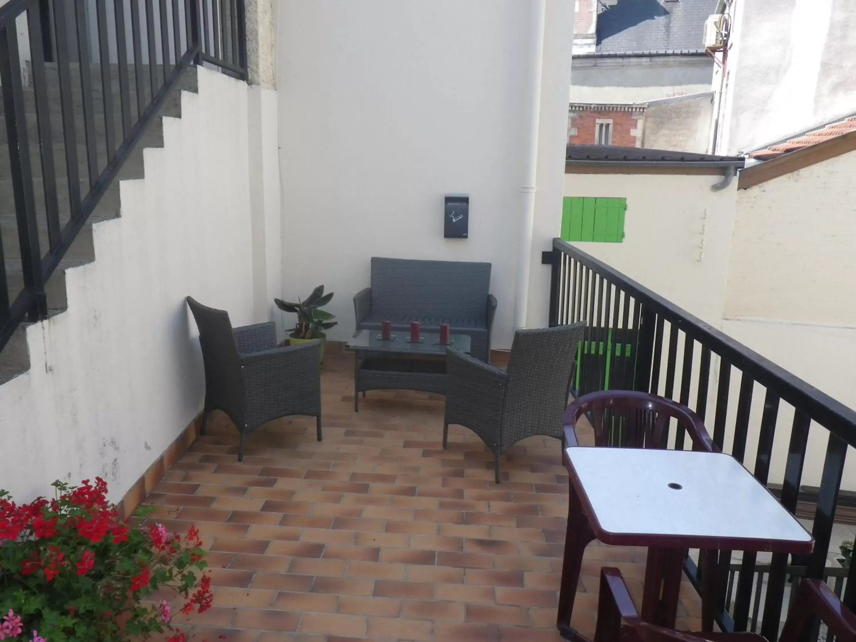 Balcony/Terrace in Hôtel François 1er