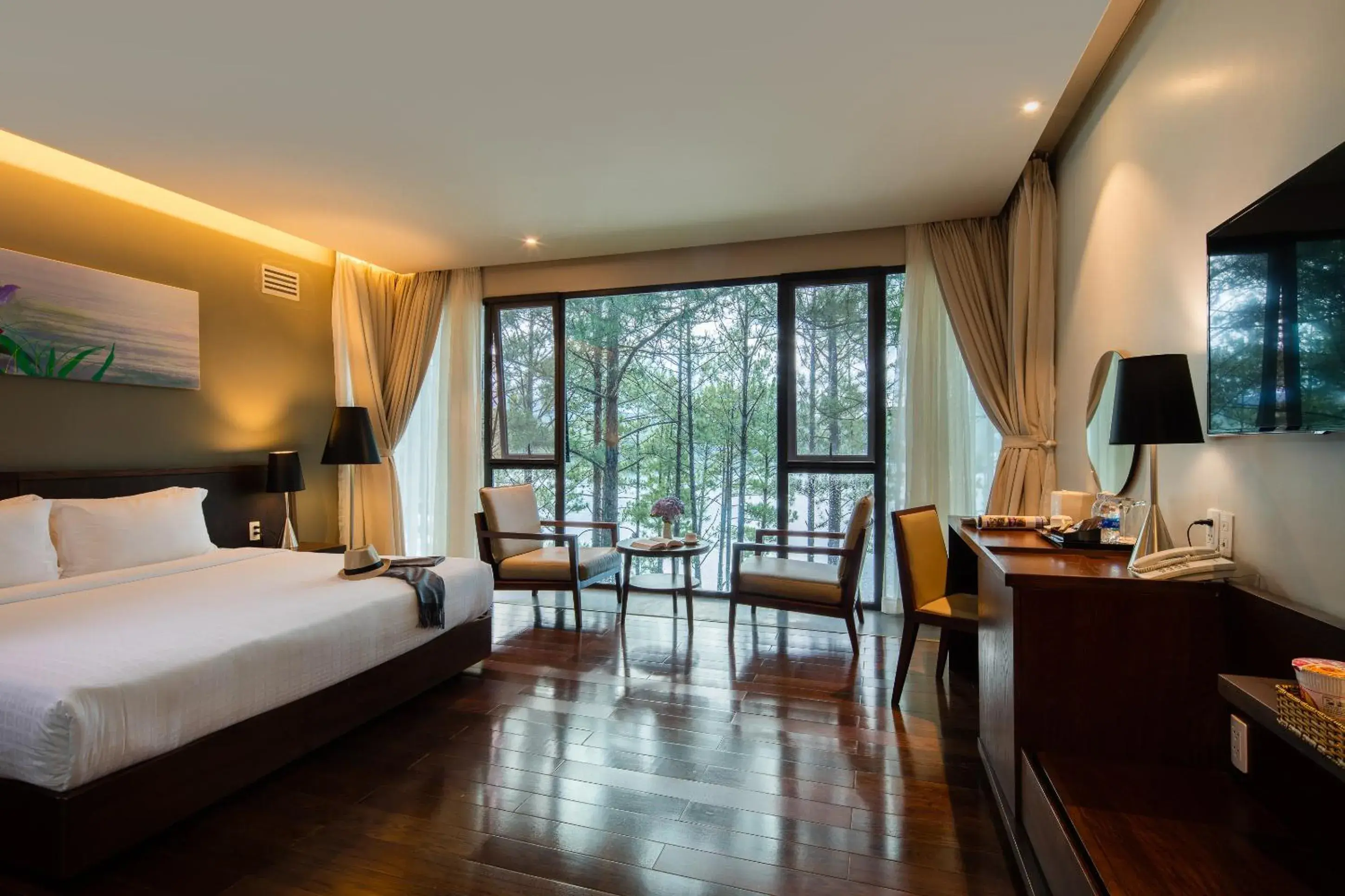 Bed in Terracotta Hotel And Resort Dalat