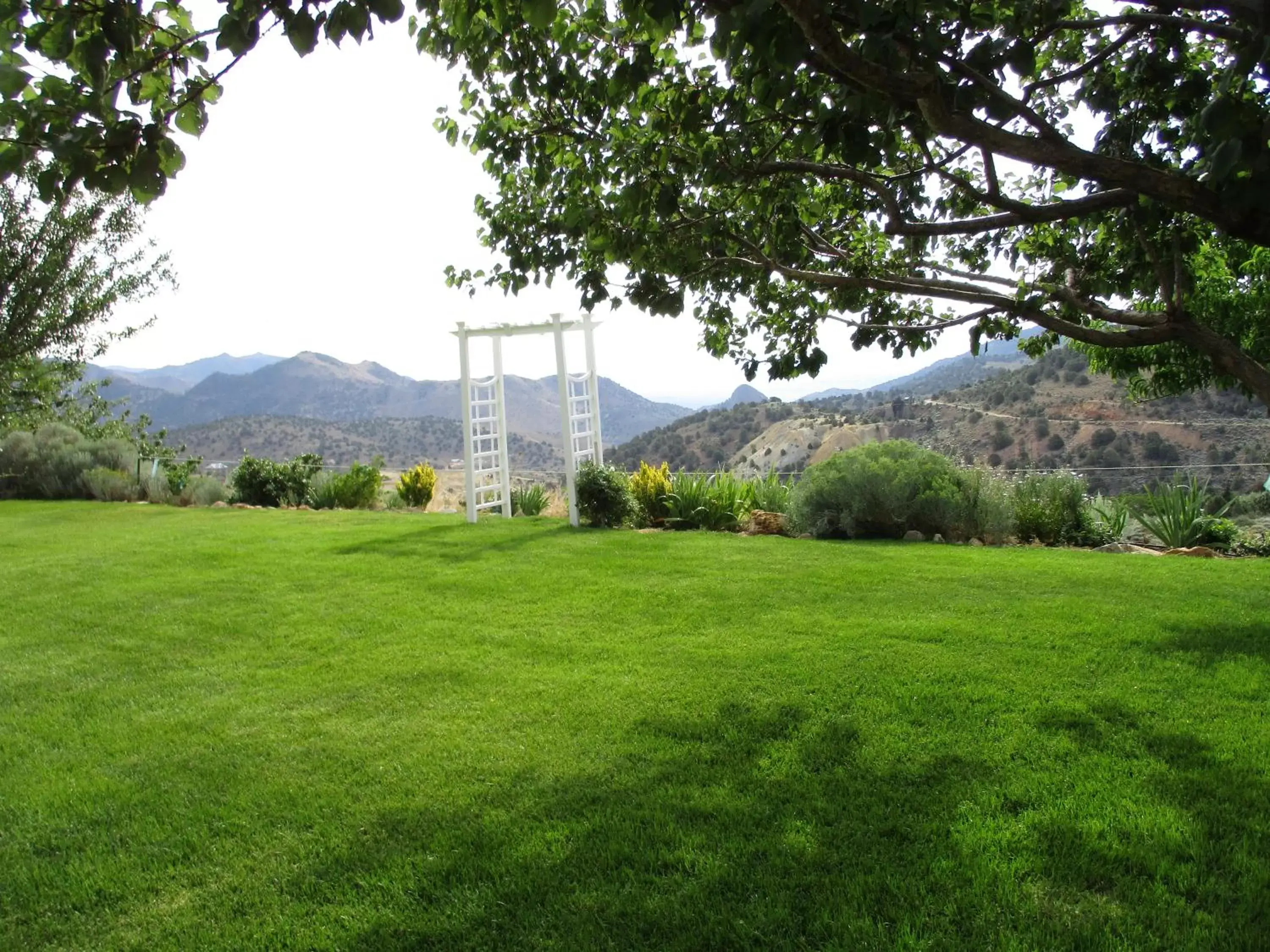 Garden in Virginia City Inn