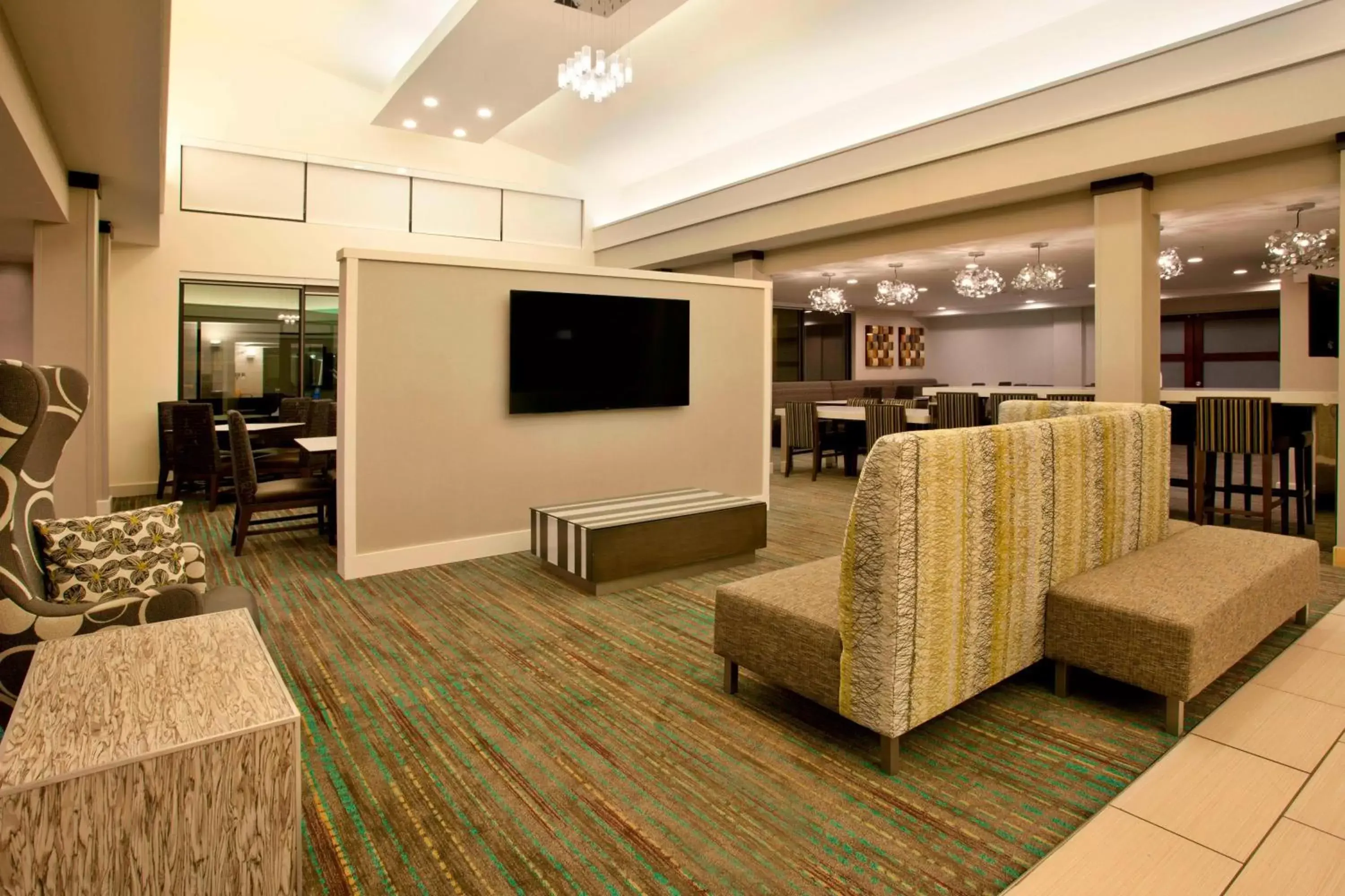 Lobby or reception, Lobby/Reception in Residence Inn by Marriott Portland Airport at Cascade Station