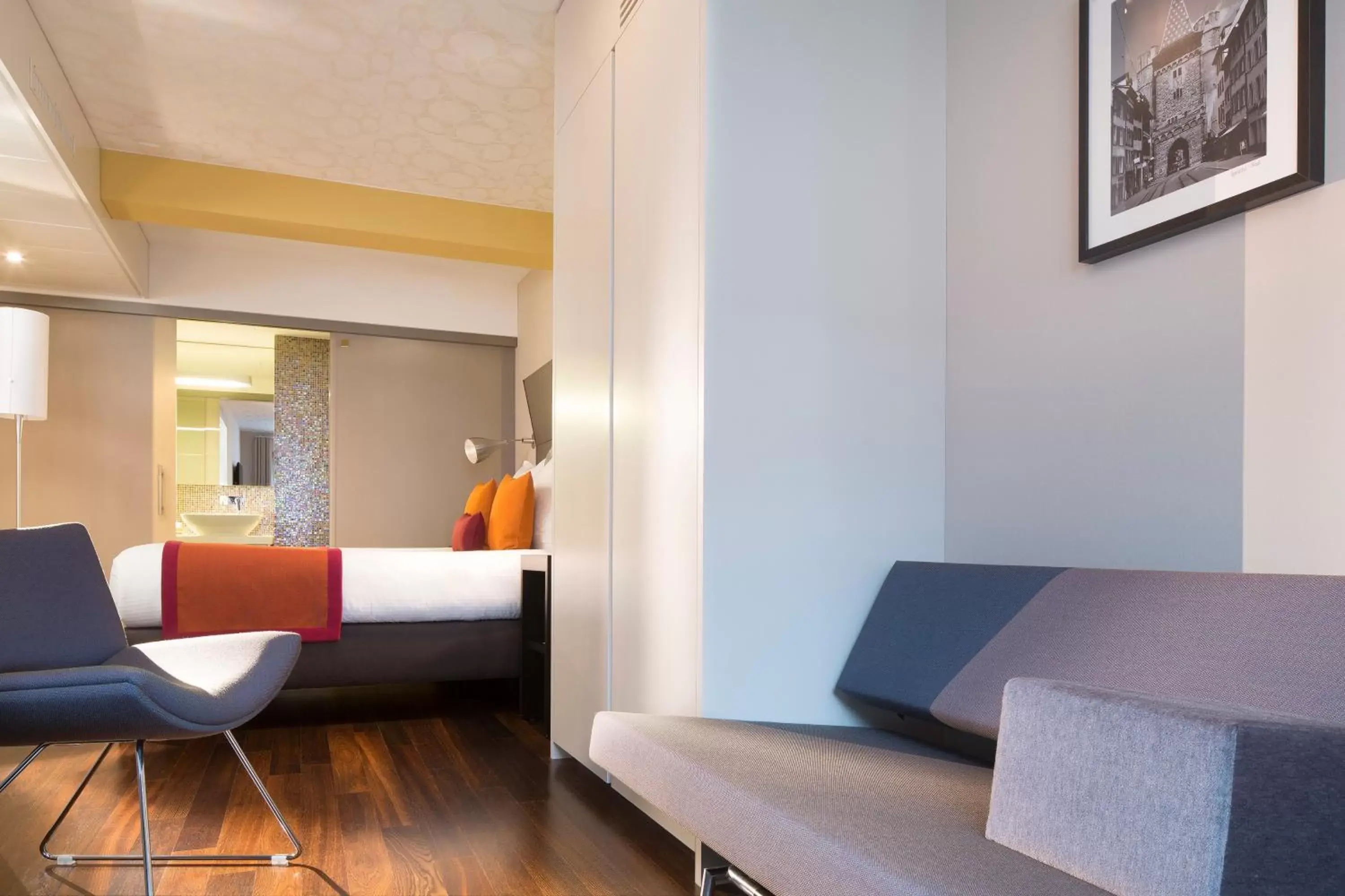 Bedroom, Bed in Hotel D - Design Hotel