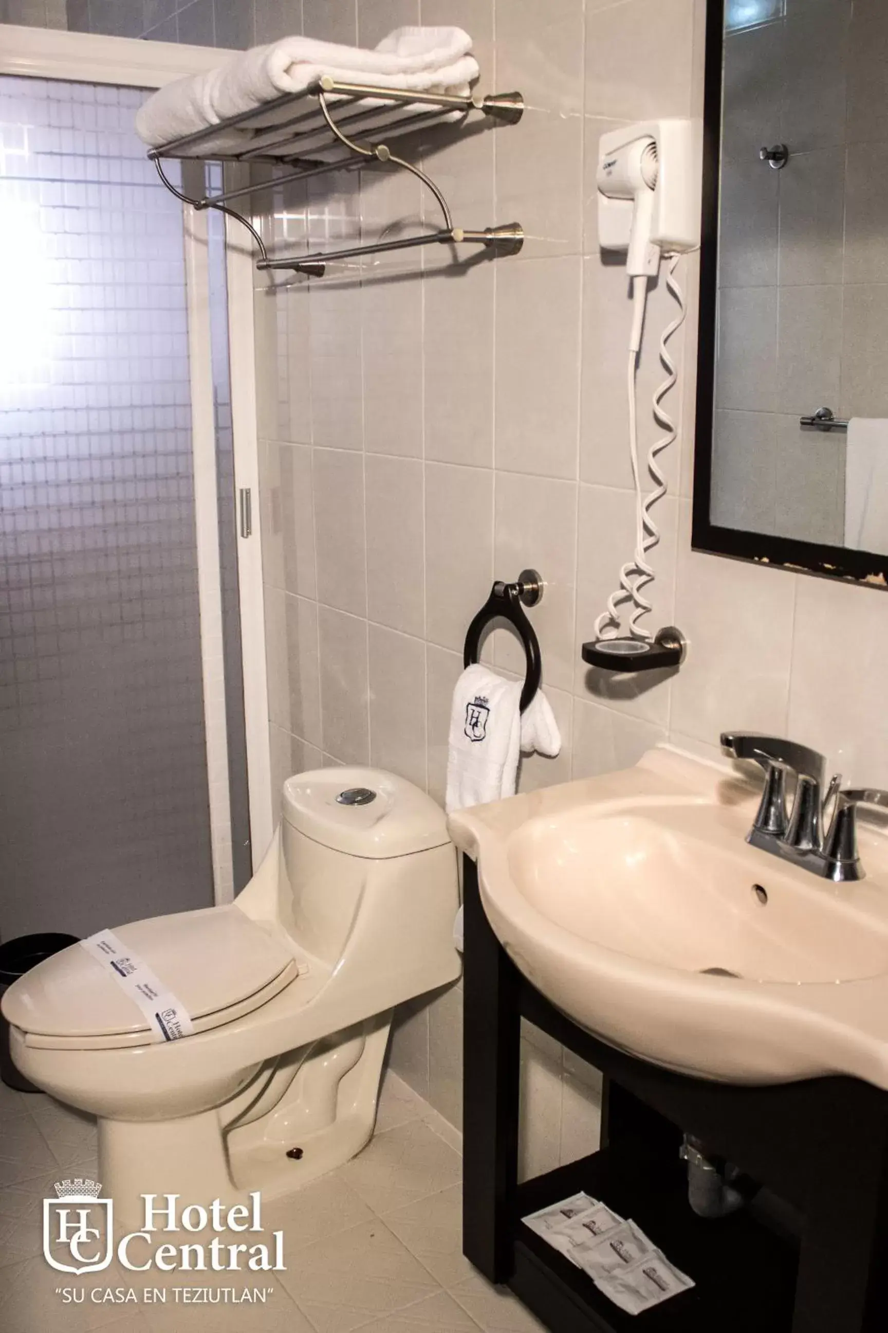 Bathroom in Hotel Central Teziutlan