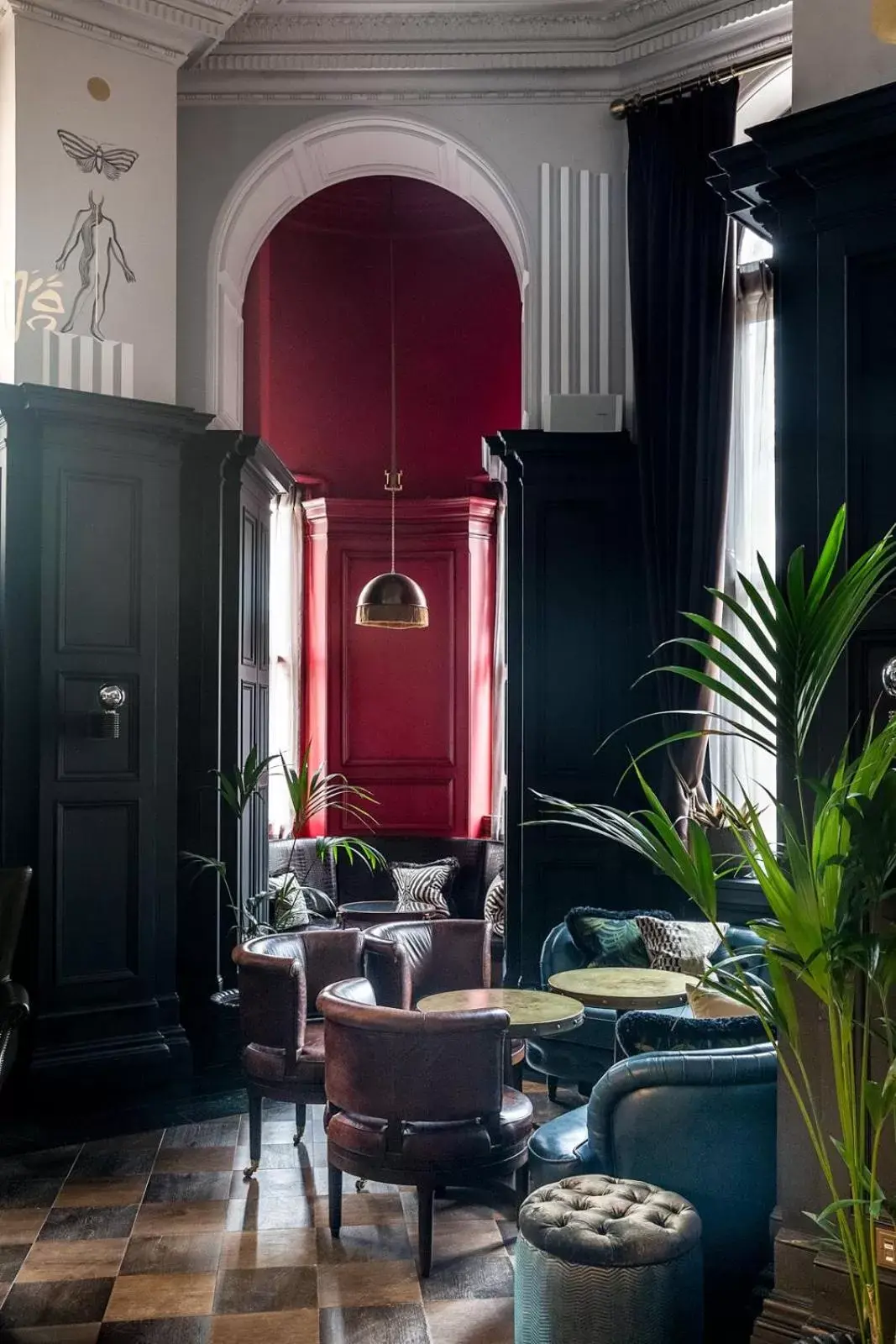 Lounge or bar in Kimpton - Fitzroy London, an IHG Hotel