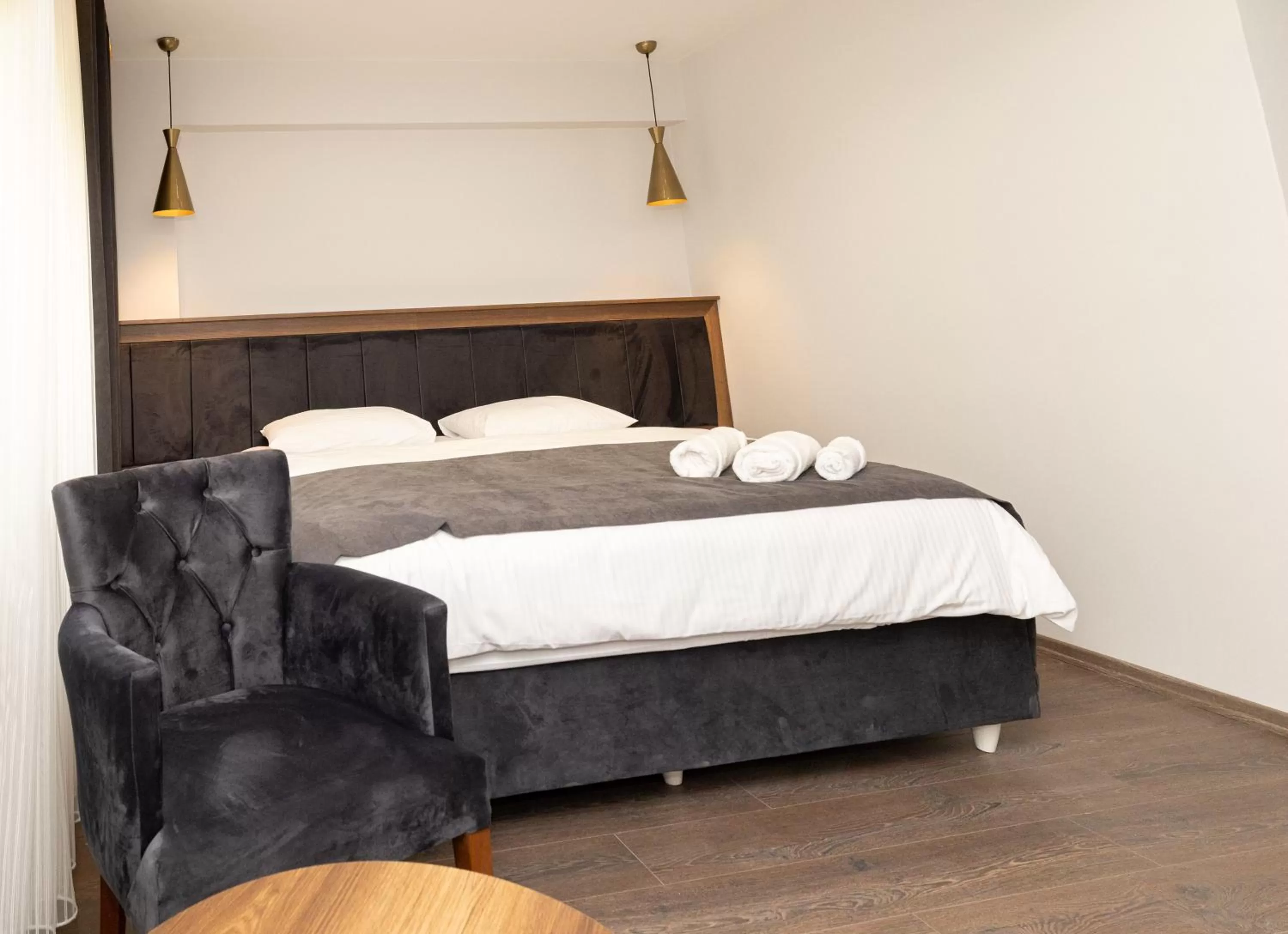 Bed in Türkler Suite Hotel