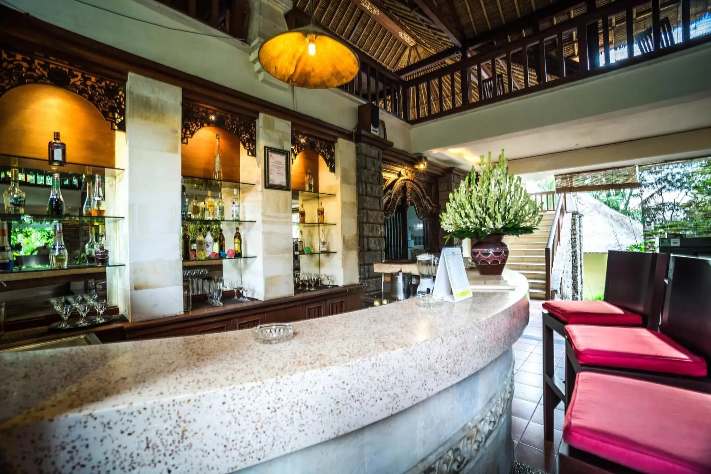 Alcoholic drinks, Lobby/Reception in Kori Ubud Resort, Restaurant & Spa