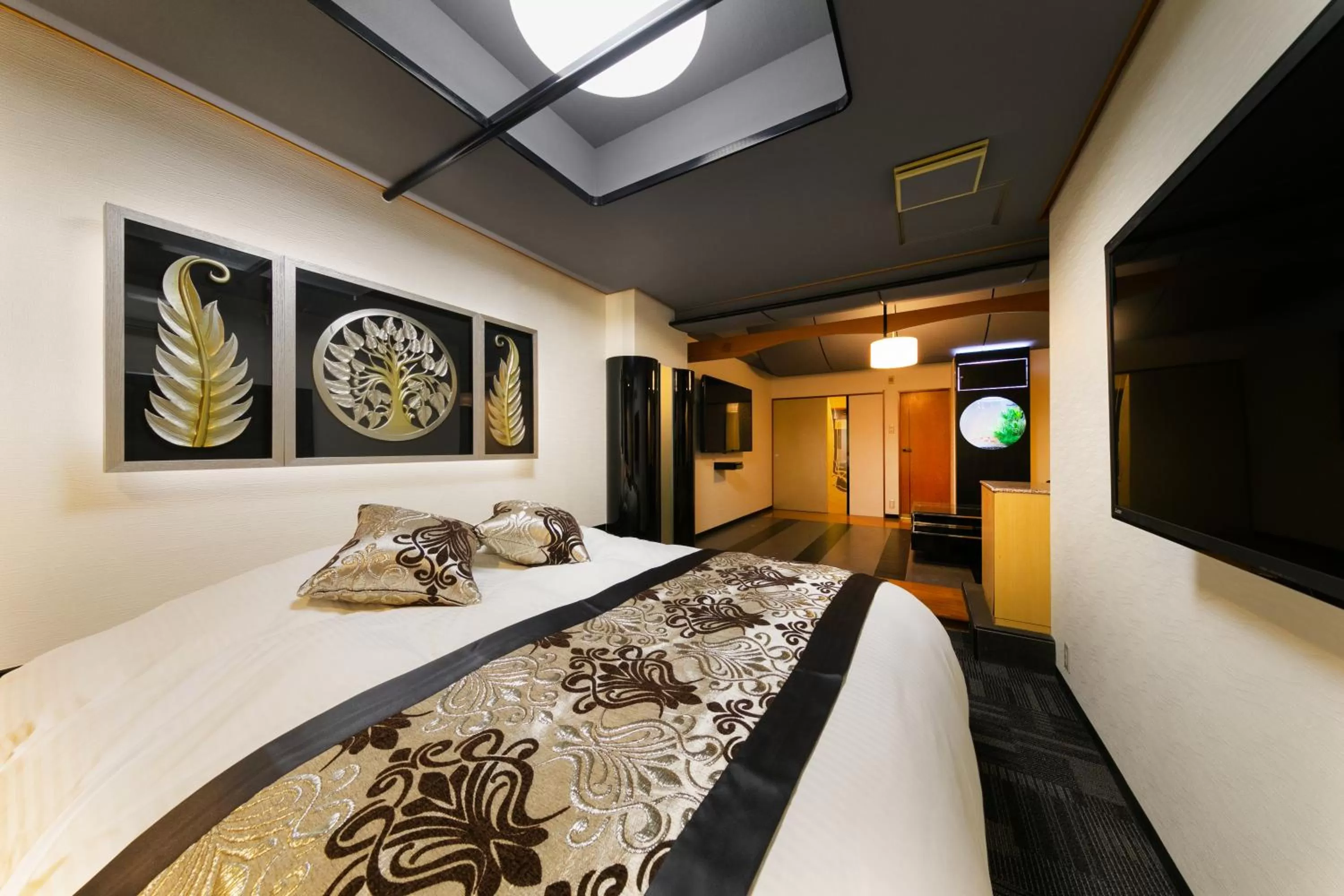 Bed in Hotel Eldia Luxury Kobe (Adult Only)