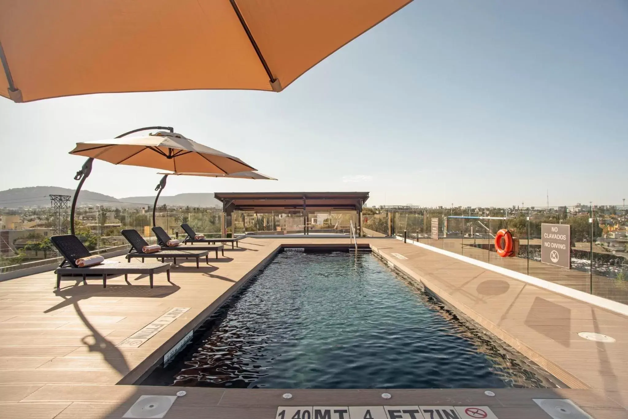 Swimming Pool in Candlewood Suites - Guadalajara Galerias, an IHG Hotel