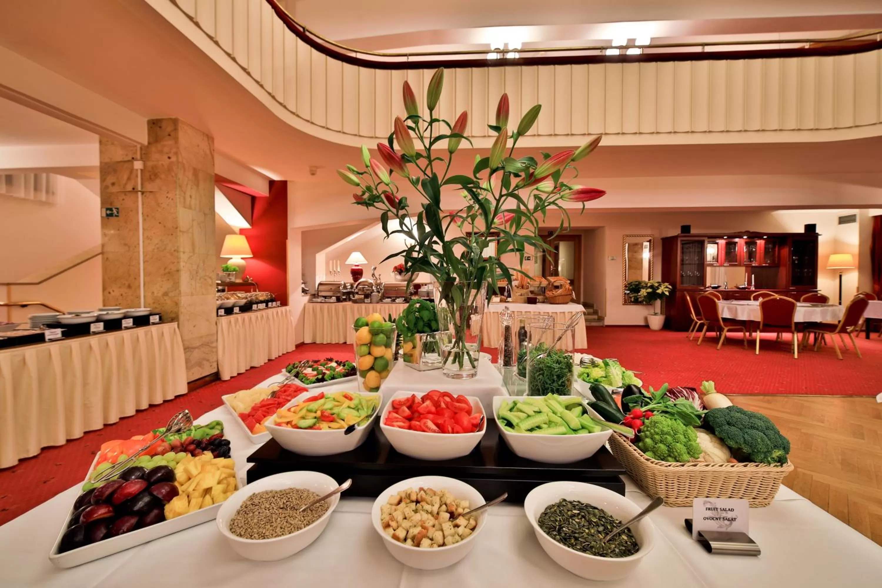 Buffet breakfast in Belvedere