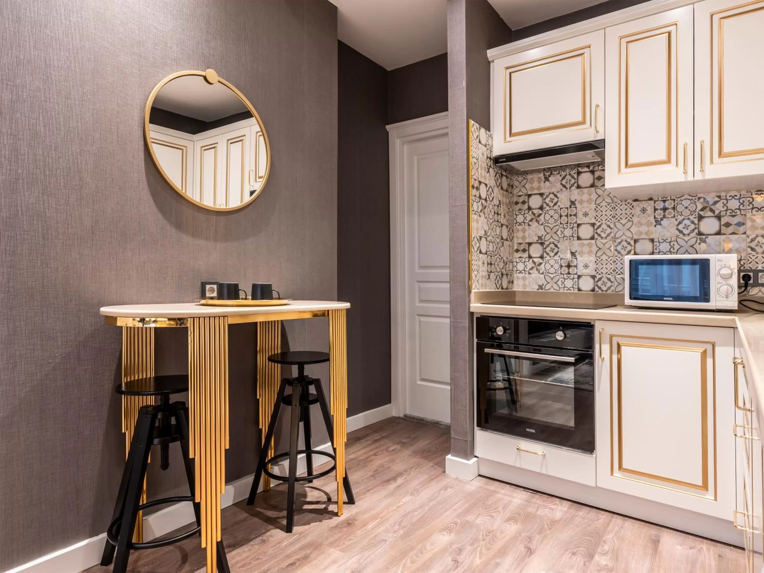 Kitchen or kitchenette in Grand Hotel de Pera