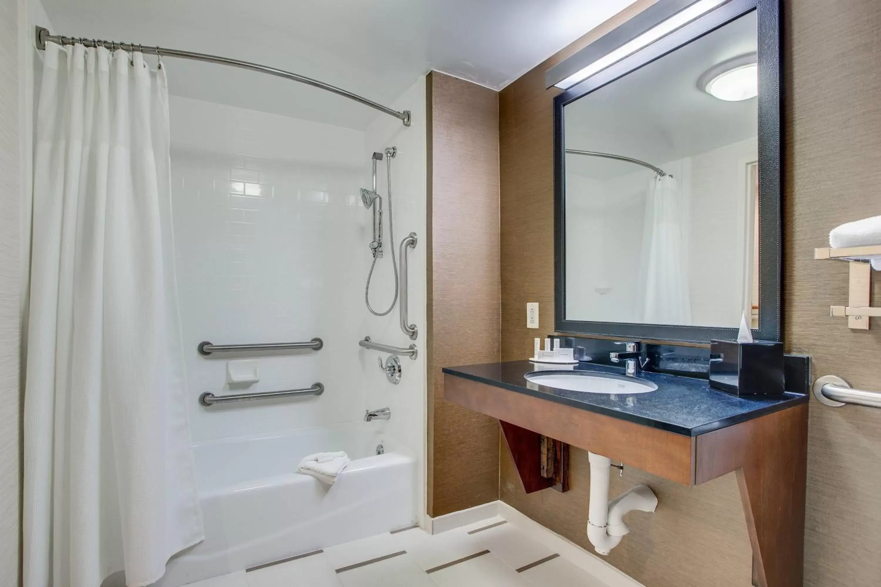 Bathroom in Fairfield Inn by Marriott Burlington Williston