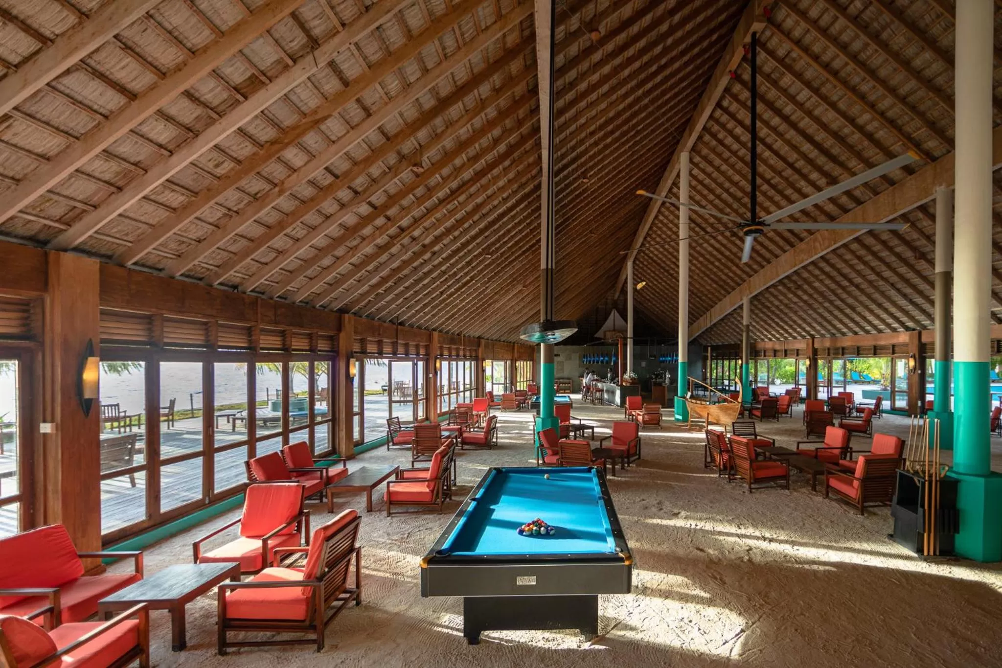 Billiard in Canareef Resort Maldives