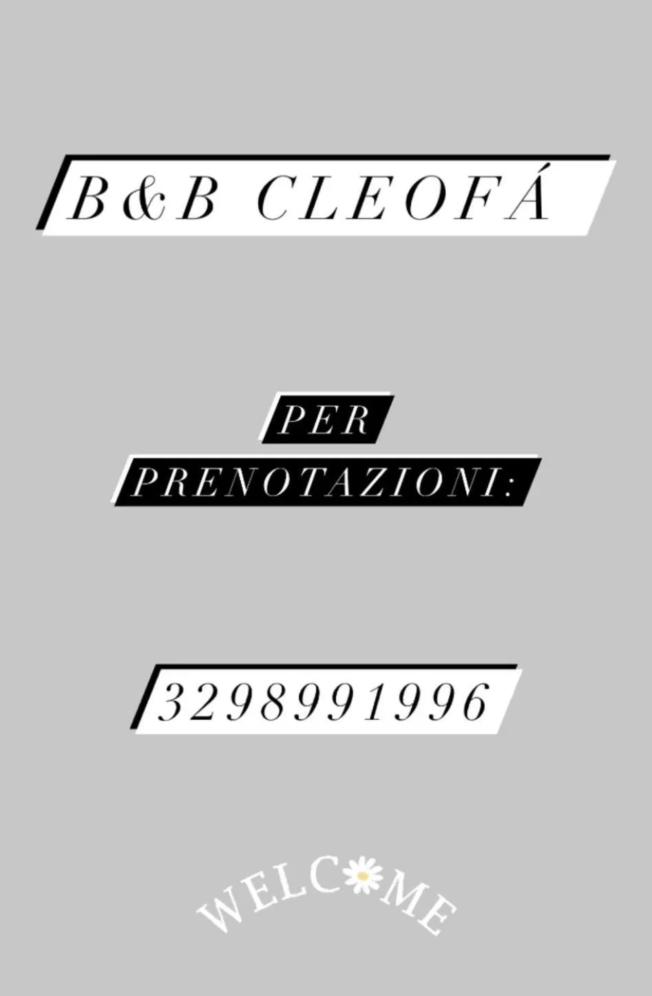 Property logo or sign in B&B Cleofà Paestum