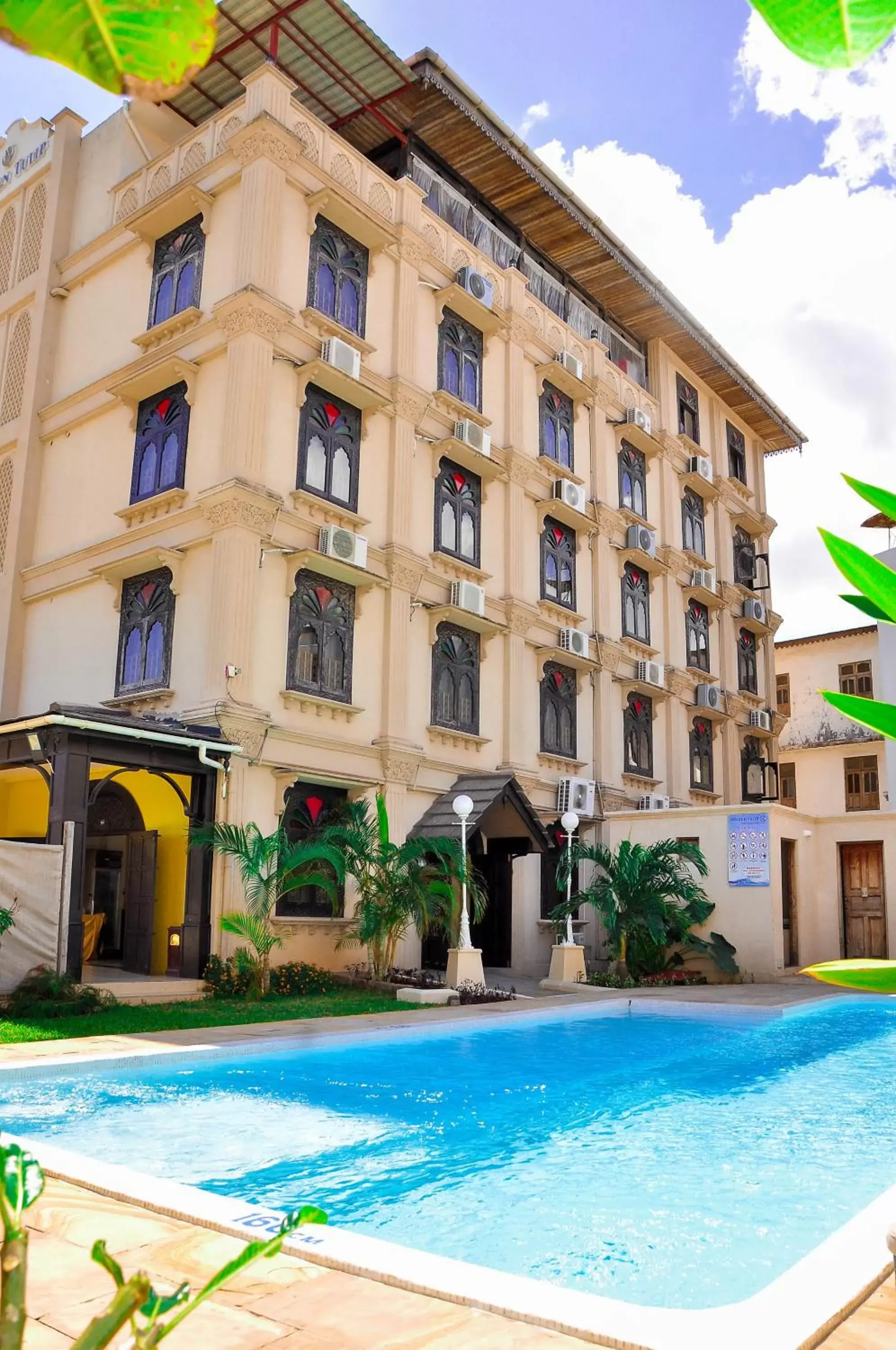 Swimming pool in Golden Tulip Stone Town Boutique Swimming pool in Golden Tulip Stone Town Boutique