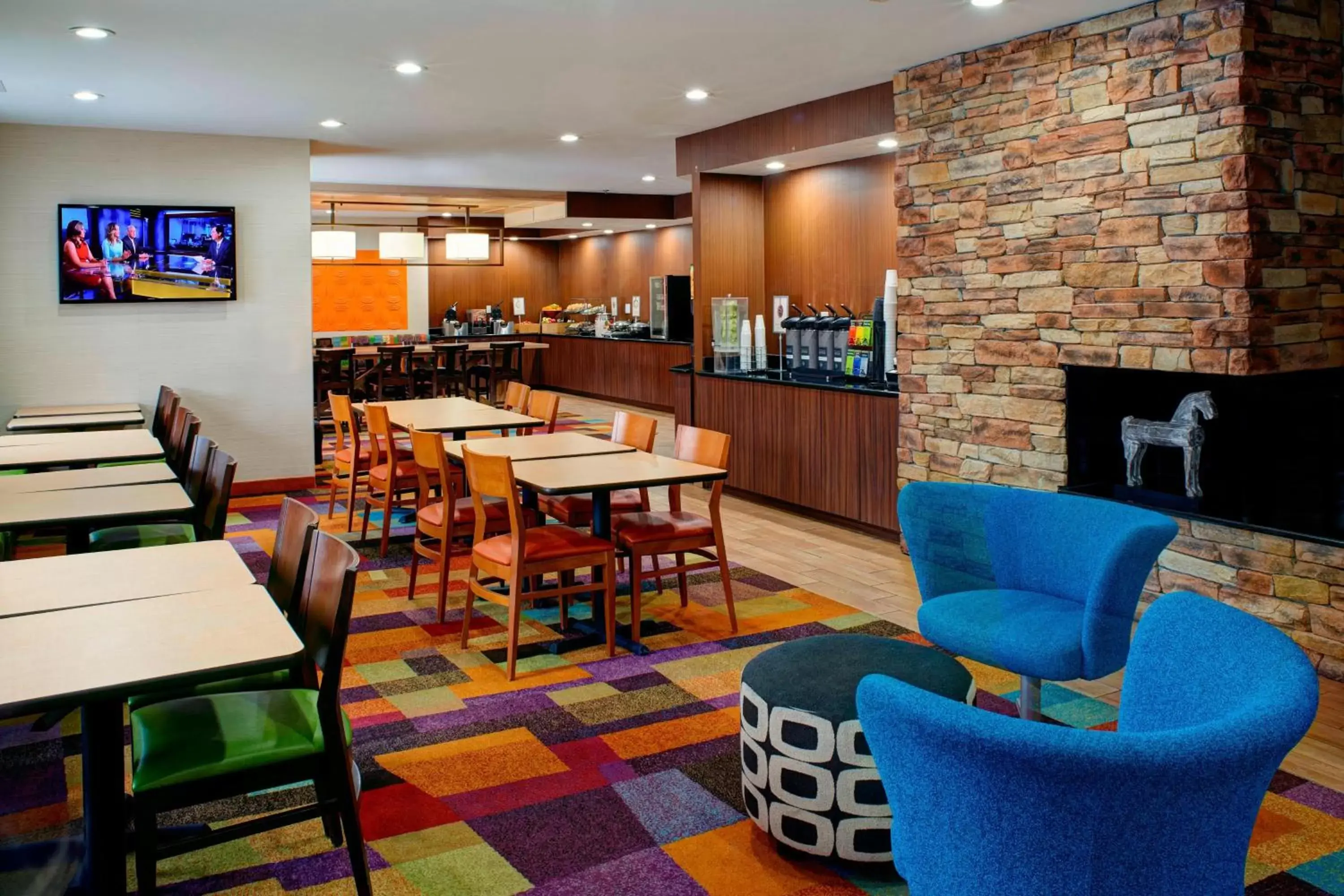 Lobby or reception in Fairfield Inn & Suites Detroit Farmington Hills