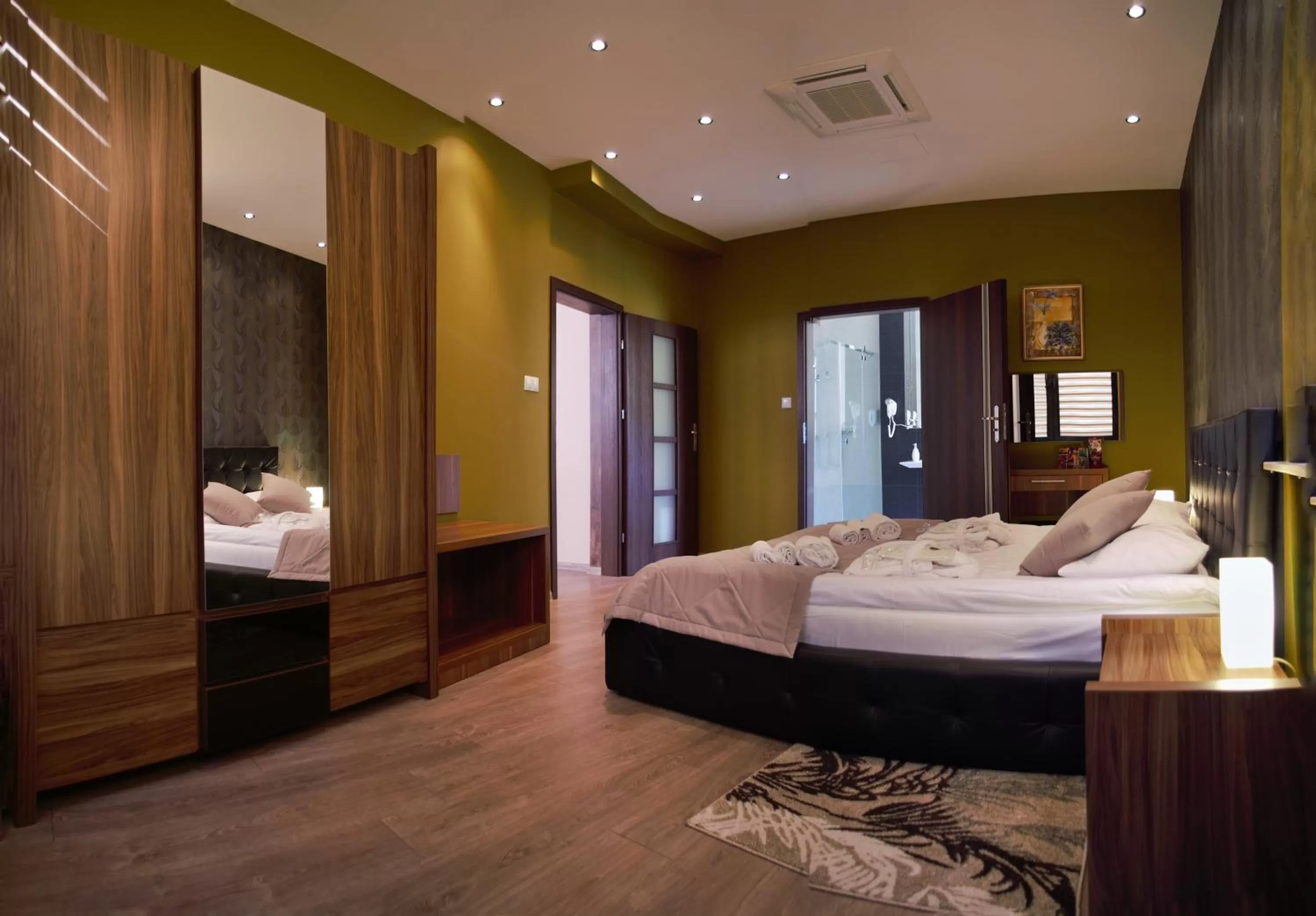 Photo of the whole room, Bed in Hotel Forum Fitness Spa & Wellness