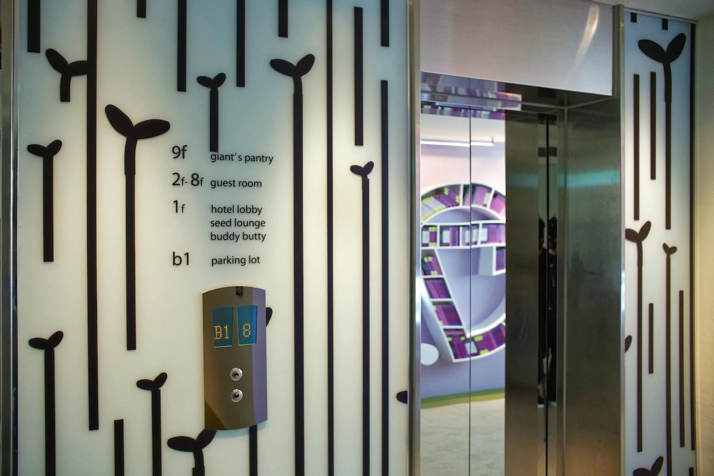 Area and facilities in Hotel 7 Taichung